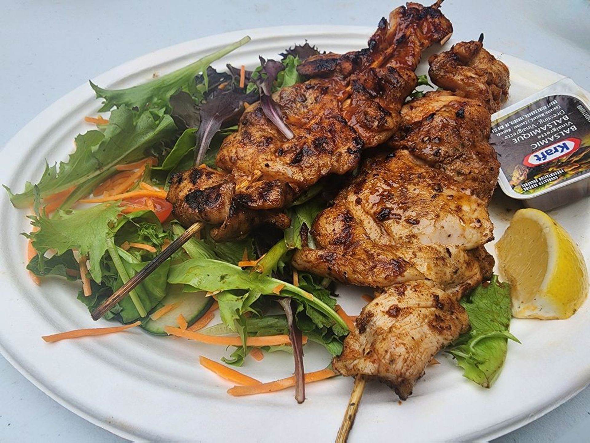 BBQ Chicken Skewers Two Combo