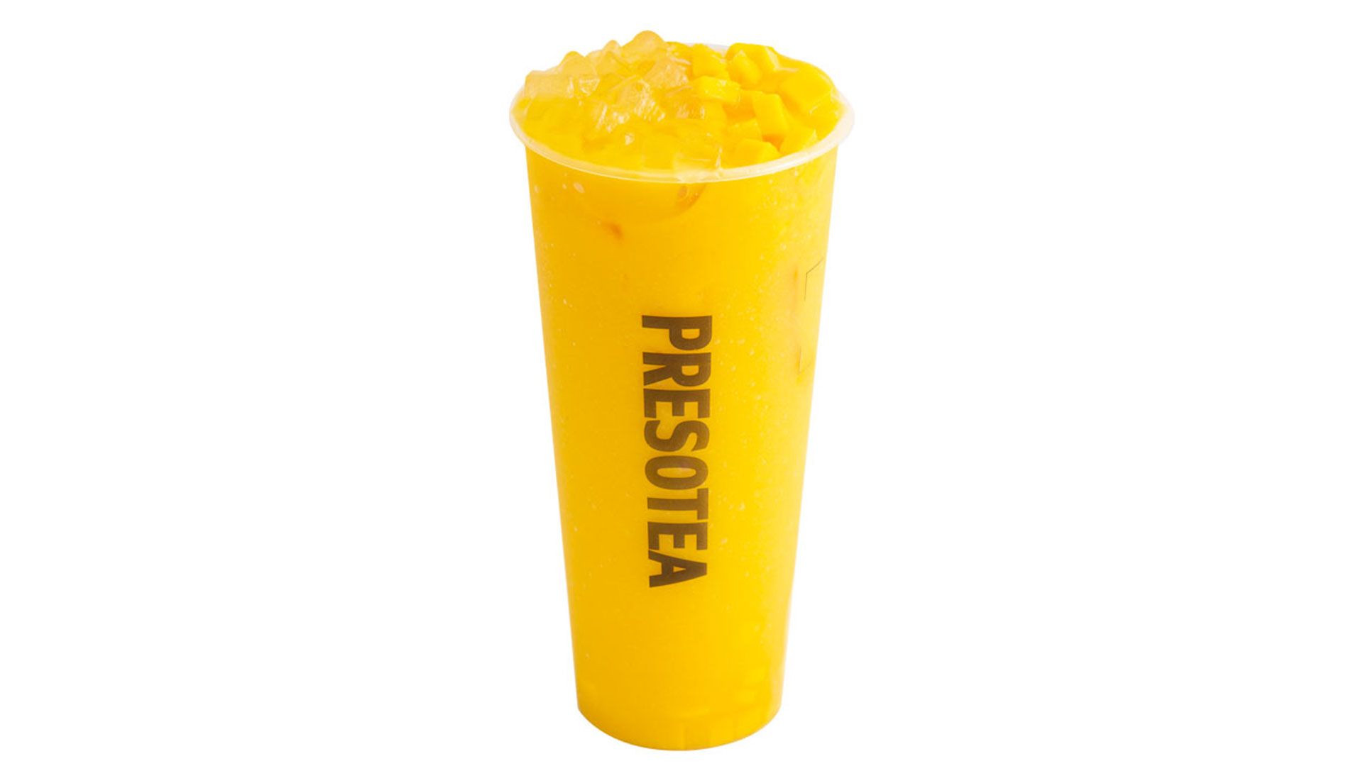 Frappé glacé mangue fraîche et aloès / Fresh Mango Slush with Aloe Vera