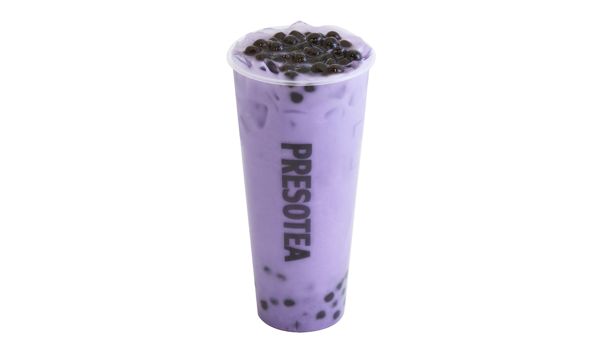 Taro au lait avec perles de tapioca / Milky Taro with Black Pearl