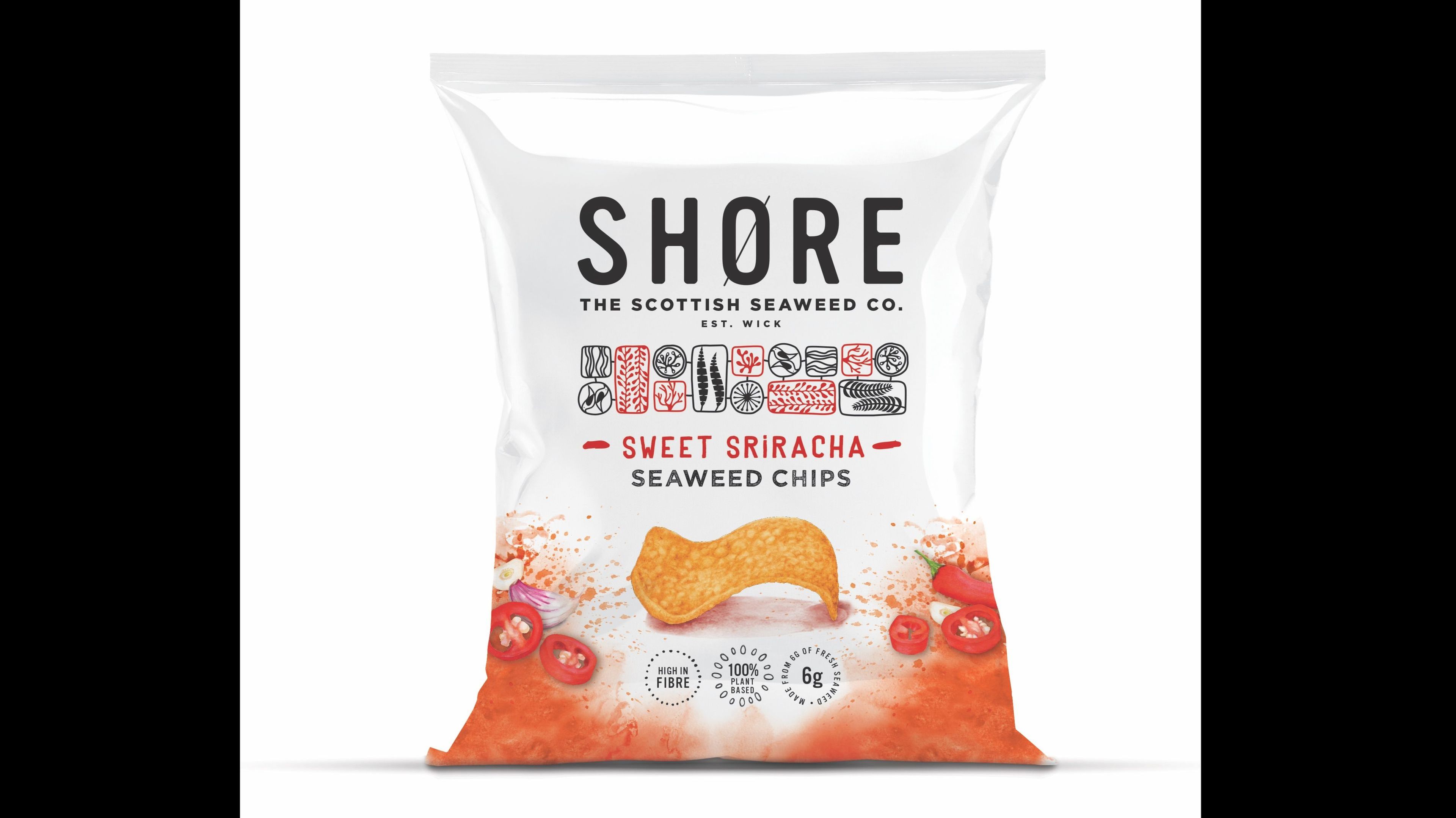 Seaweed Crisps - Sriracha