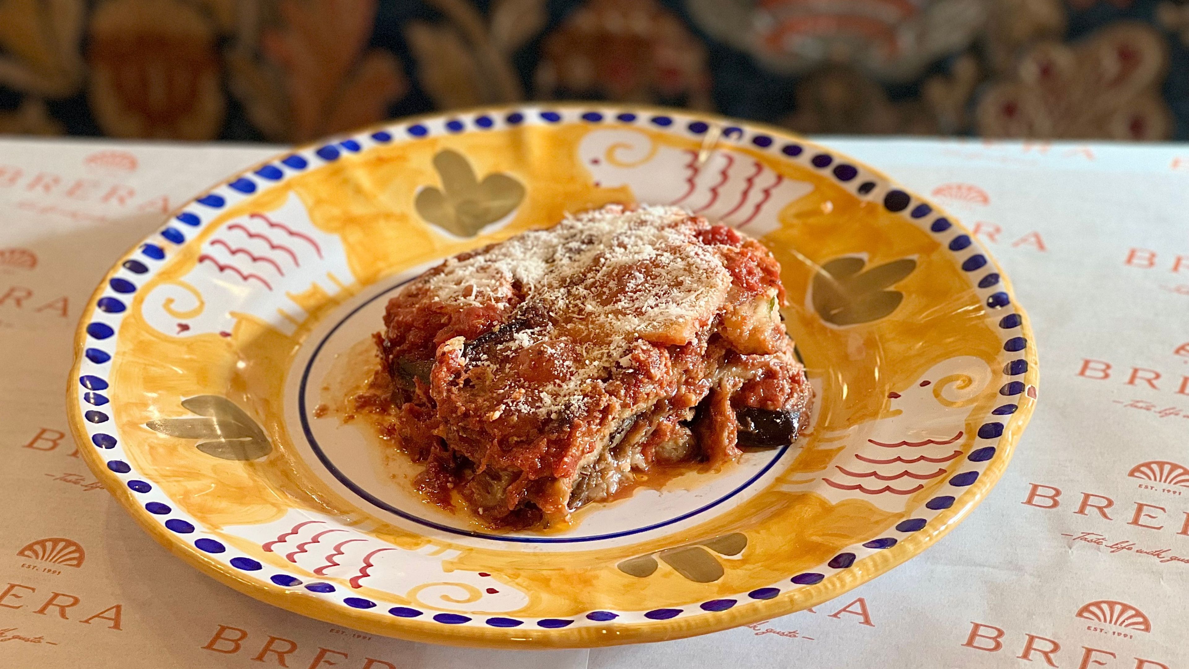 Aubergine Parmigiana