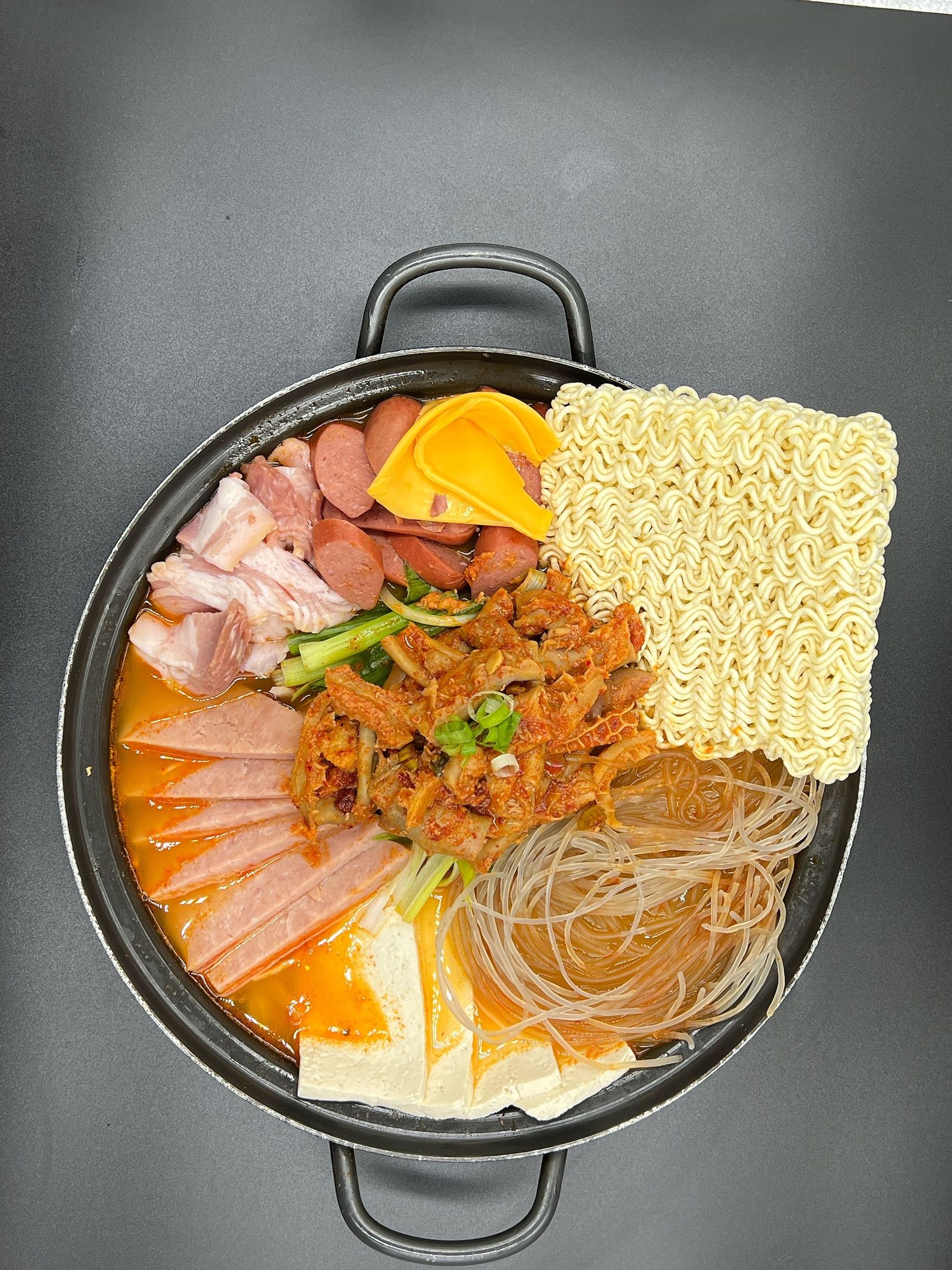 Gopchang Budae Jjigae Hotpot