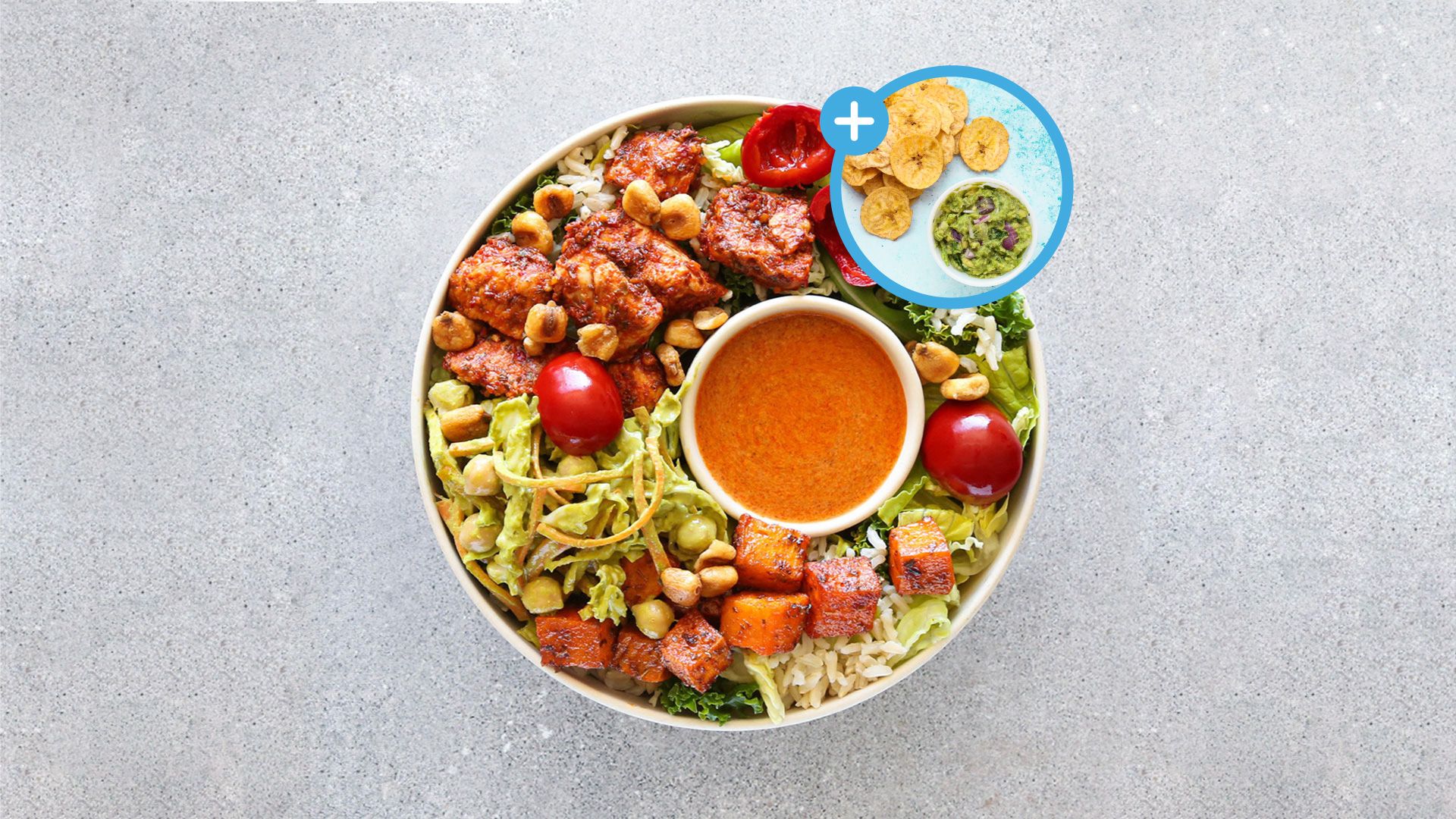 Piri-Piri Bowl & Dip Combo