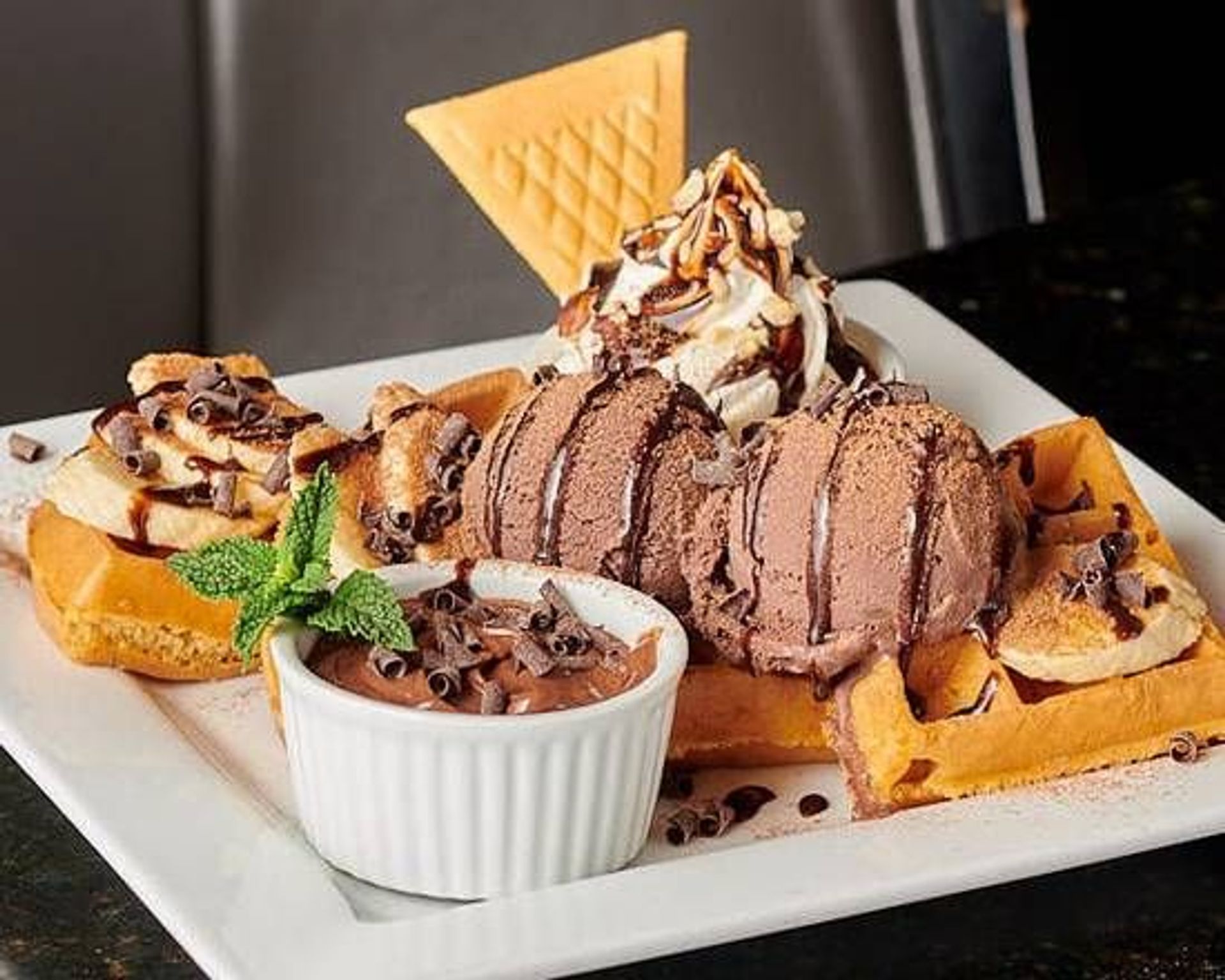 Nutella™ Banana Waffle