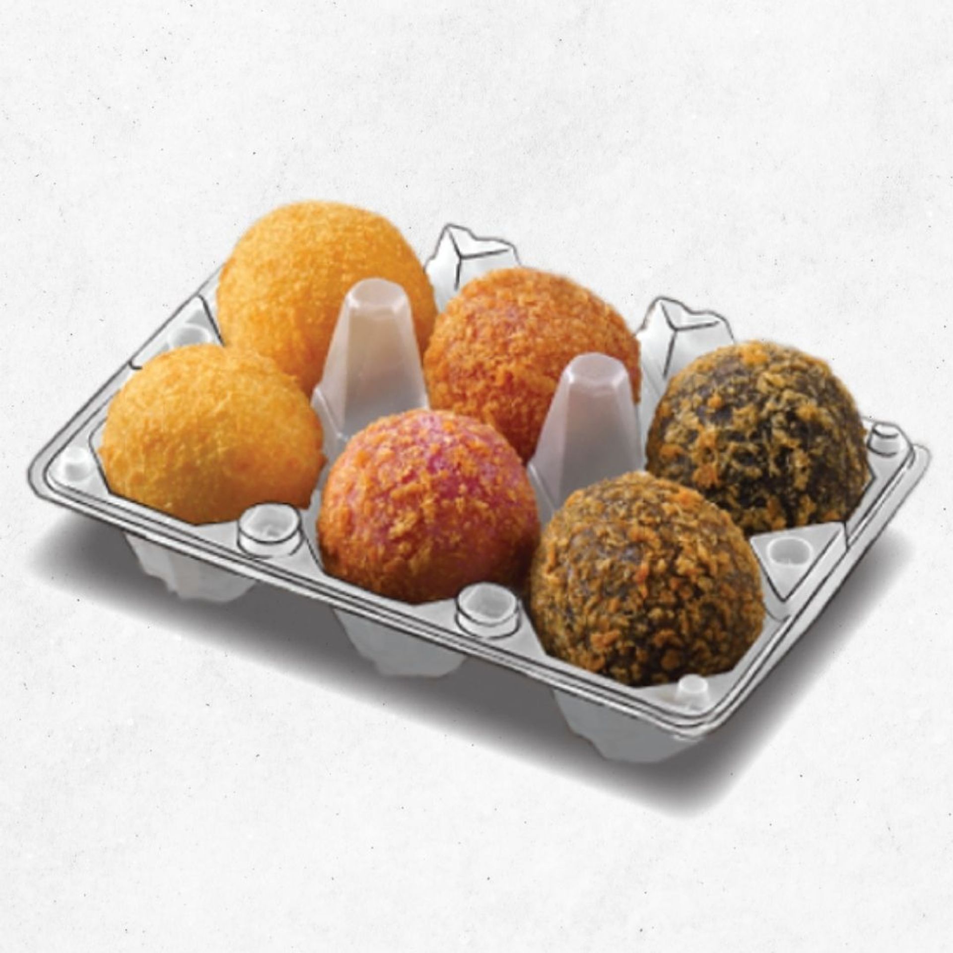 Assorted Cheese Balls(6pcs)