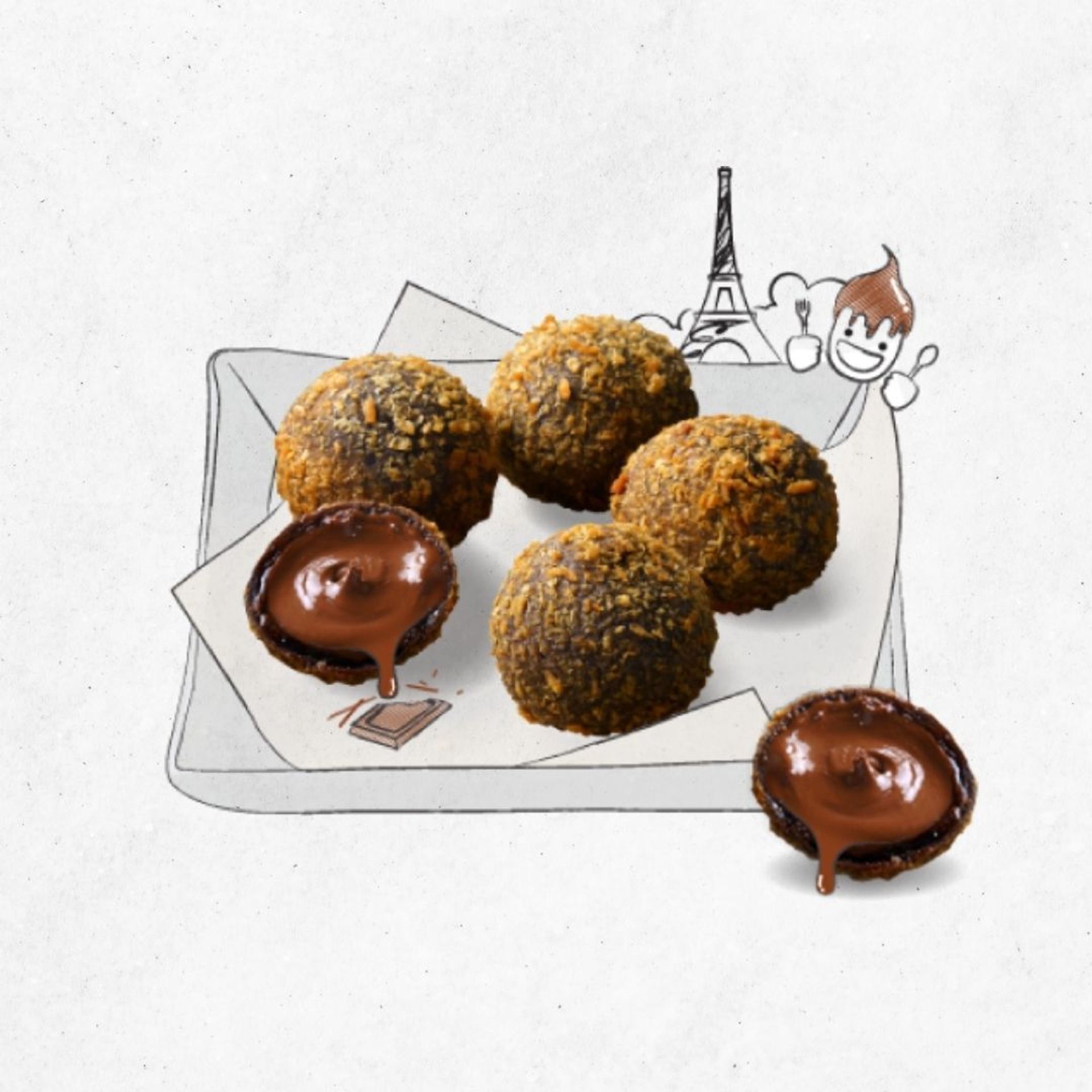 Chocolat Balls (6pcs)