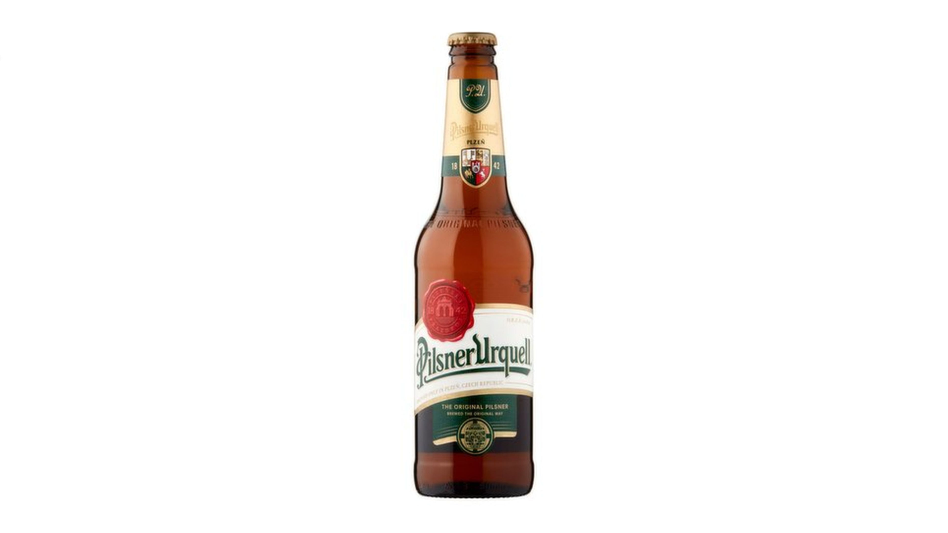 Pilsner Urquell, 330mL Beer (4.4% ABV)