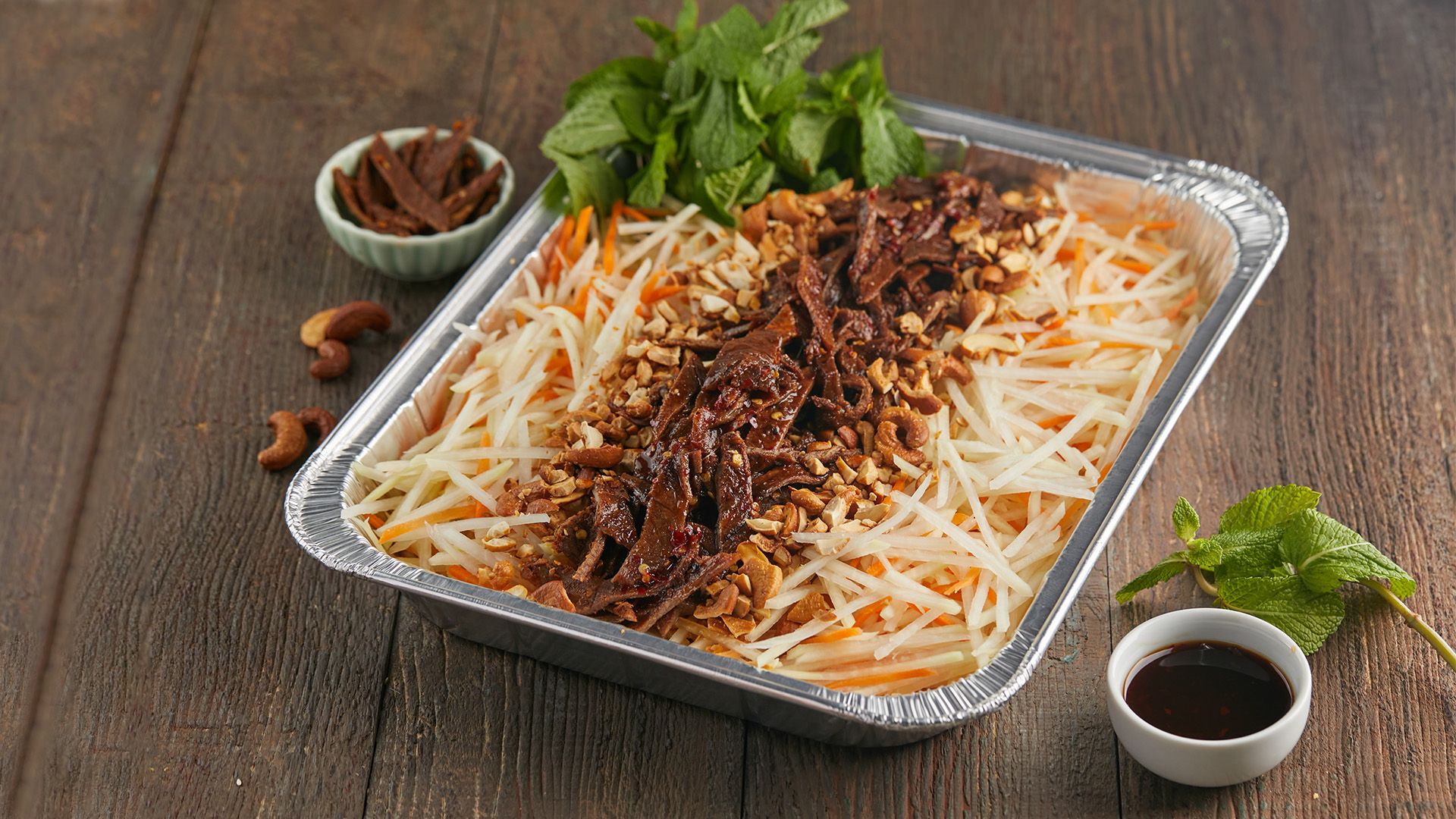 PL05.Papaya Salad PLATTER