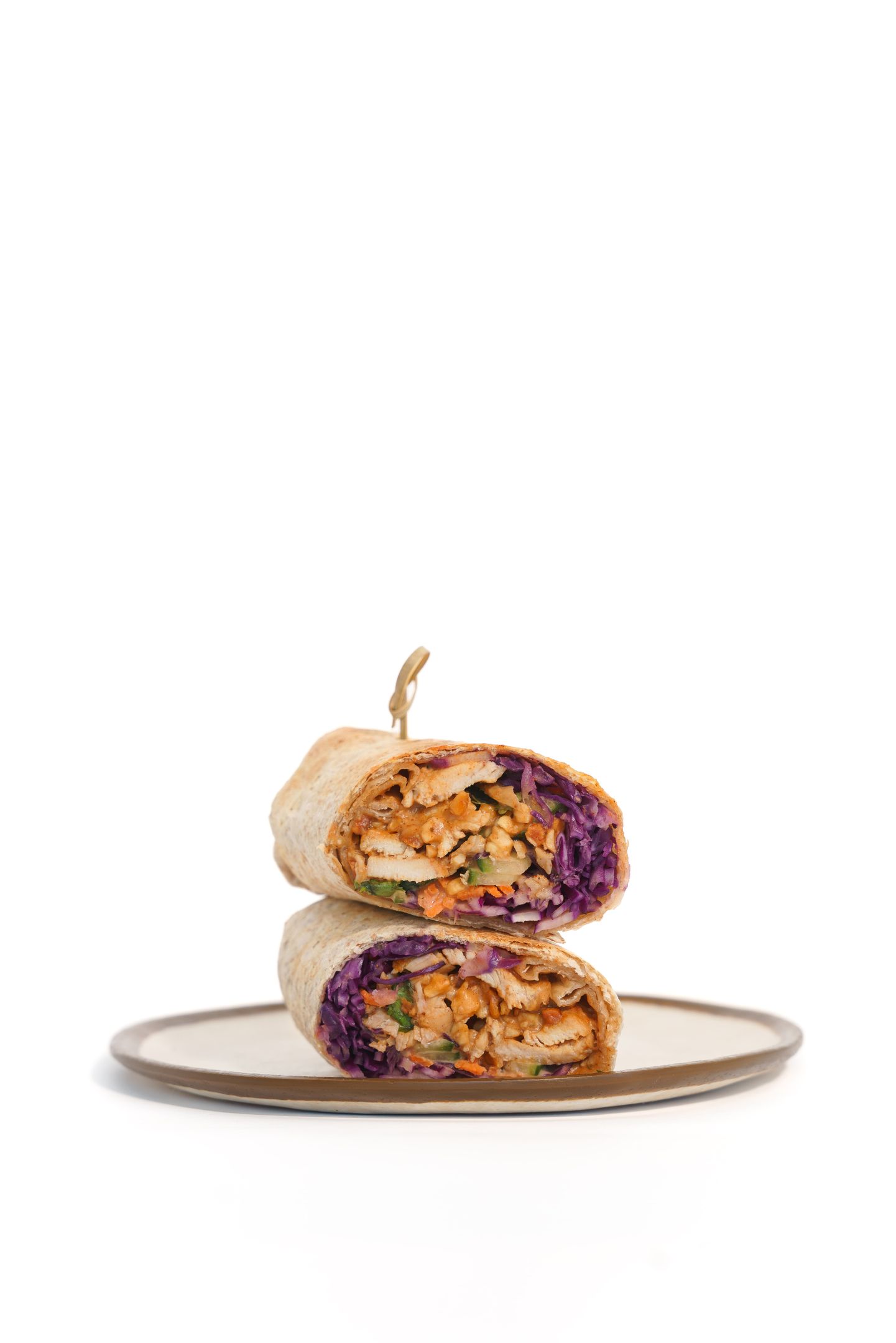 Thai Peanut Burrito