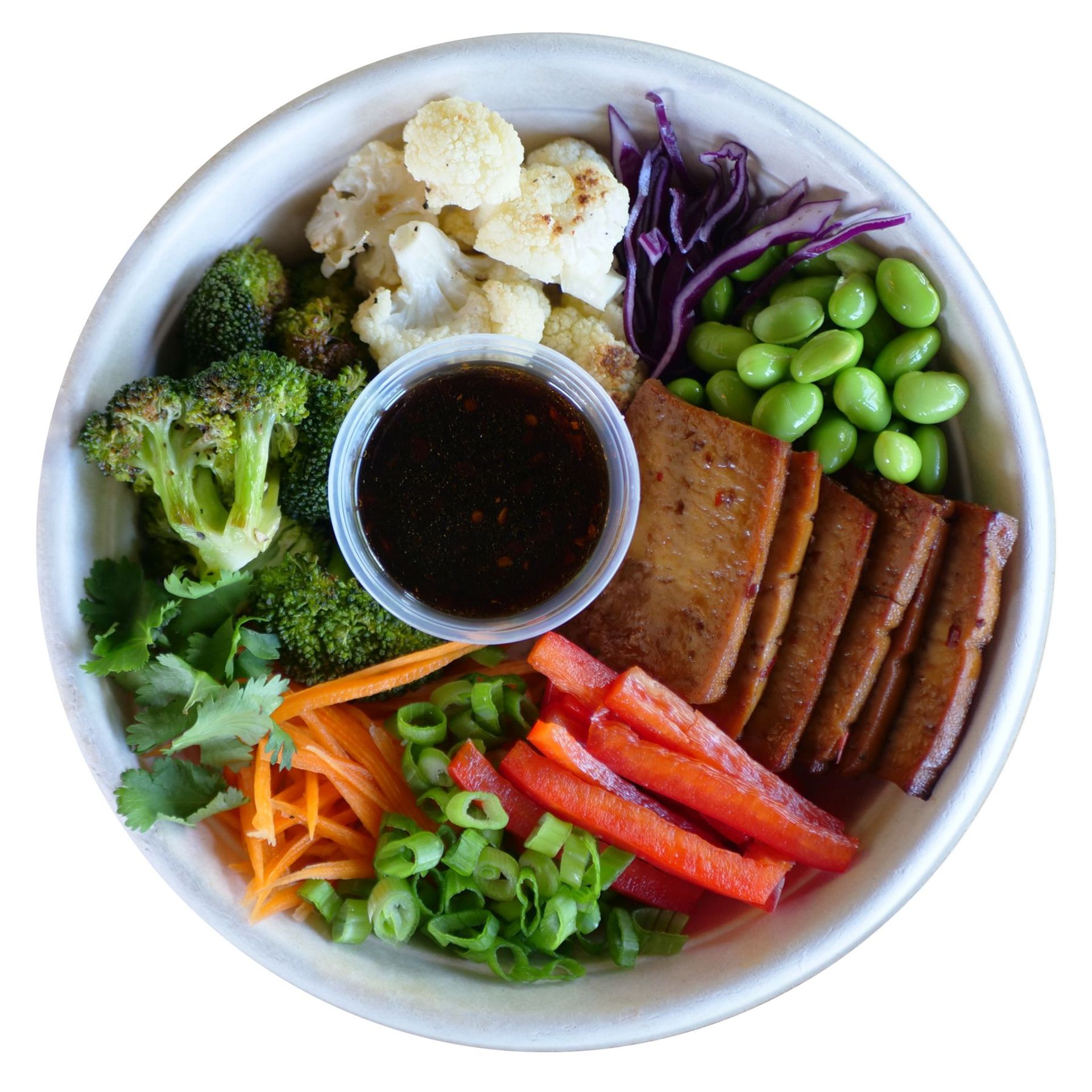 Teriyaki Tofu Steak Bowl