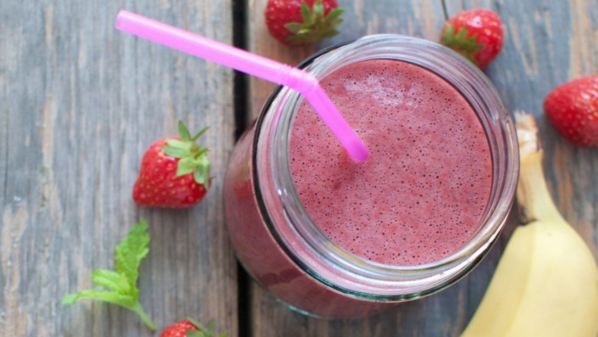 Banana Berry Blast Protein Shake