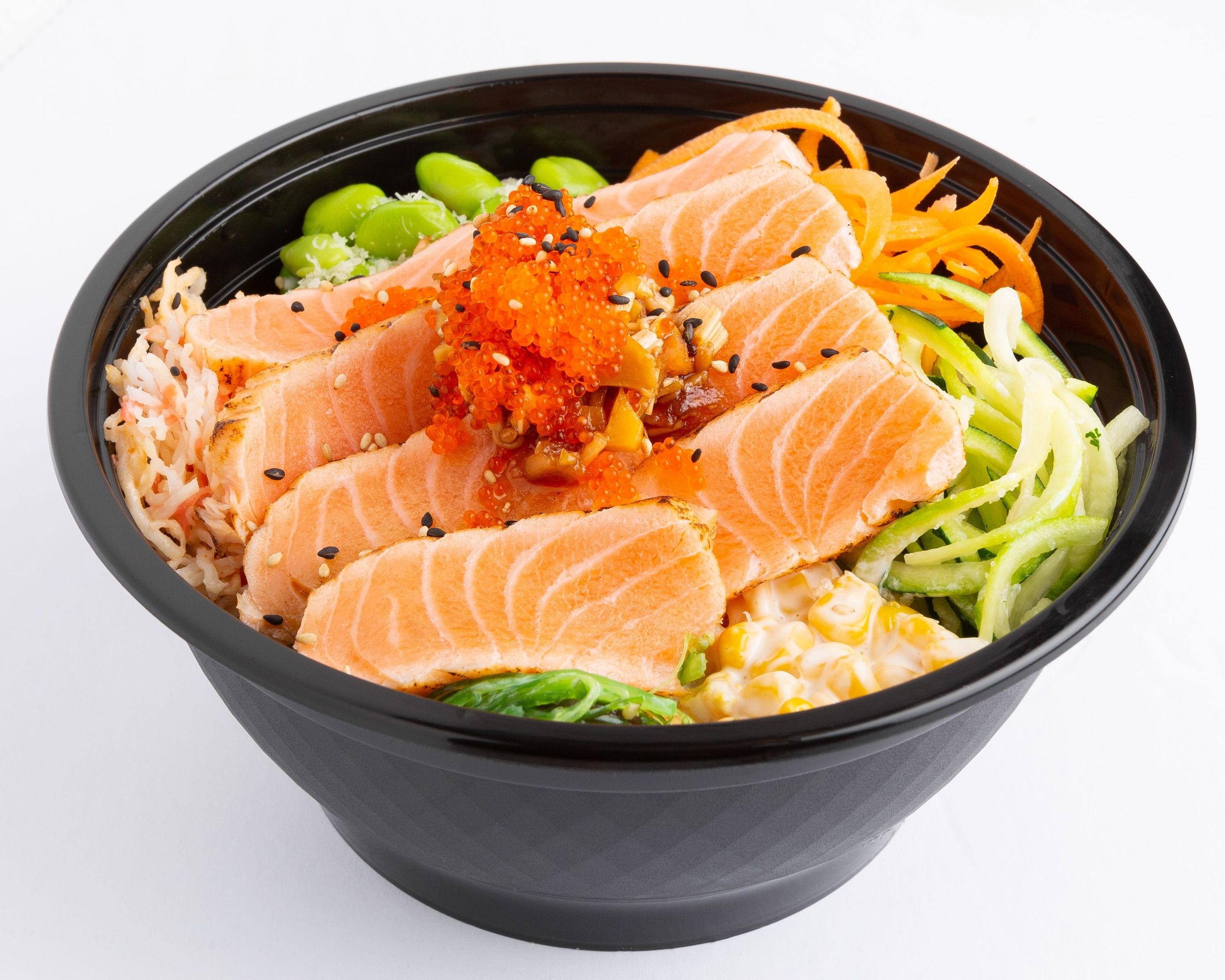 B02. Salmon Tataki Bowl