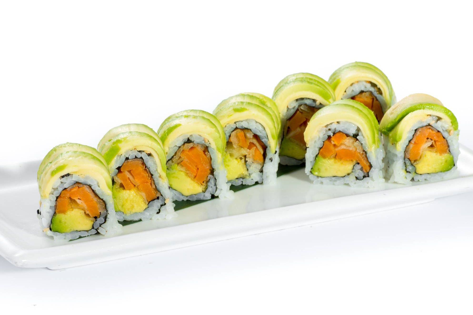 VM07. Vegetable Dragon Roll (8 Pcs)