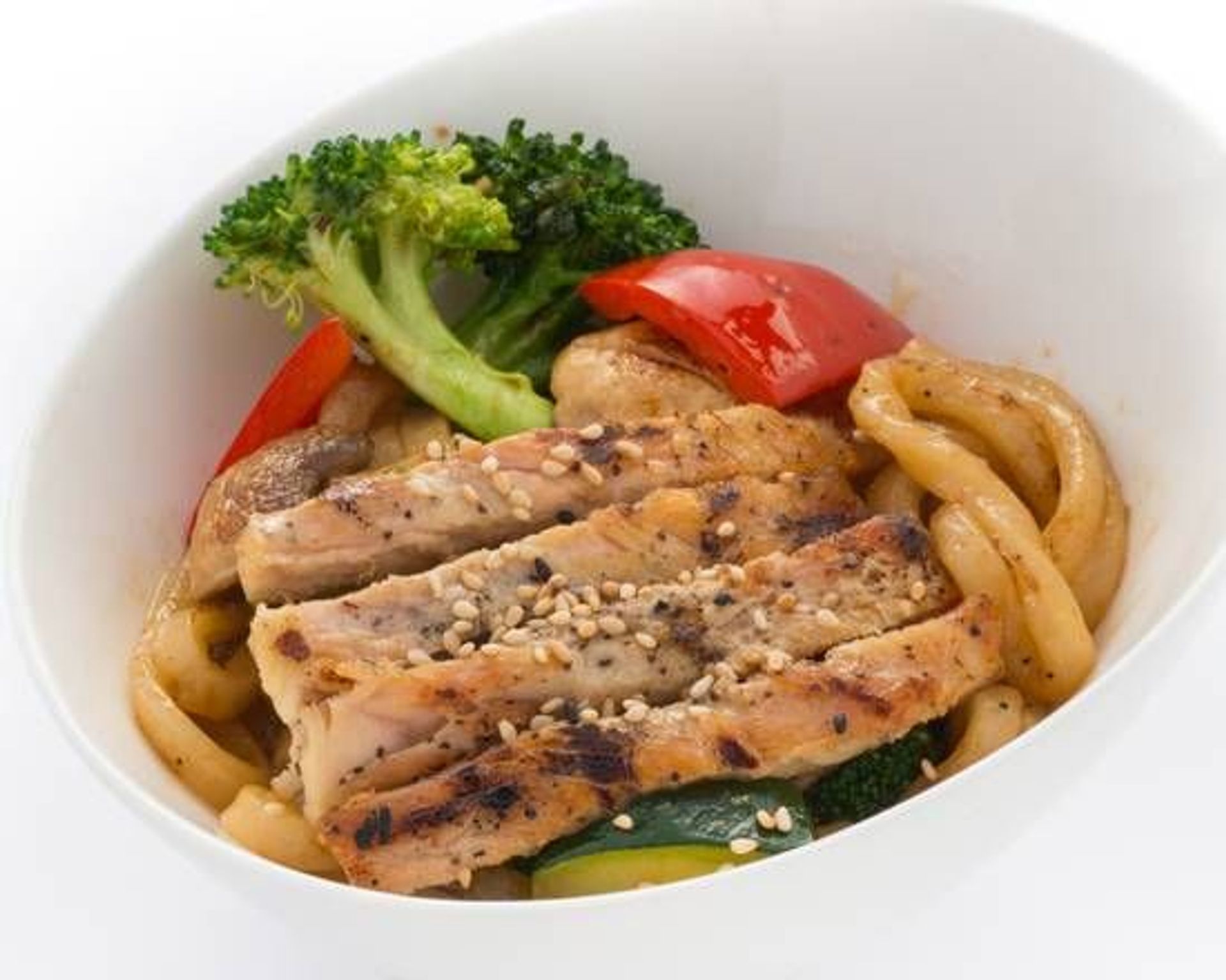 N05. Pan Fried Chicken Udon