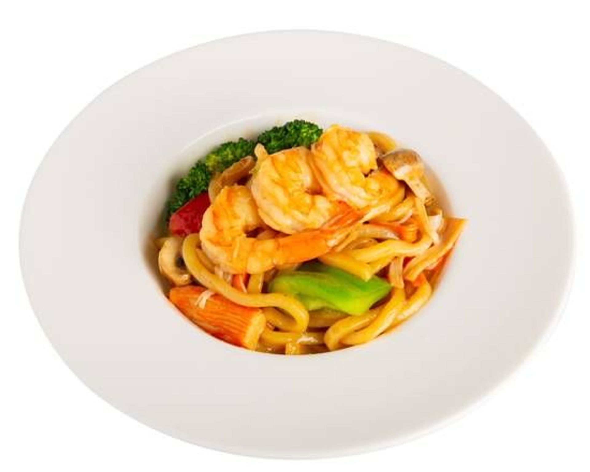 N06. Pan Fried Seafood Udon