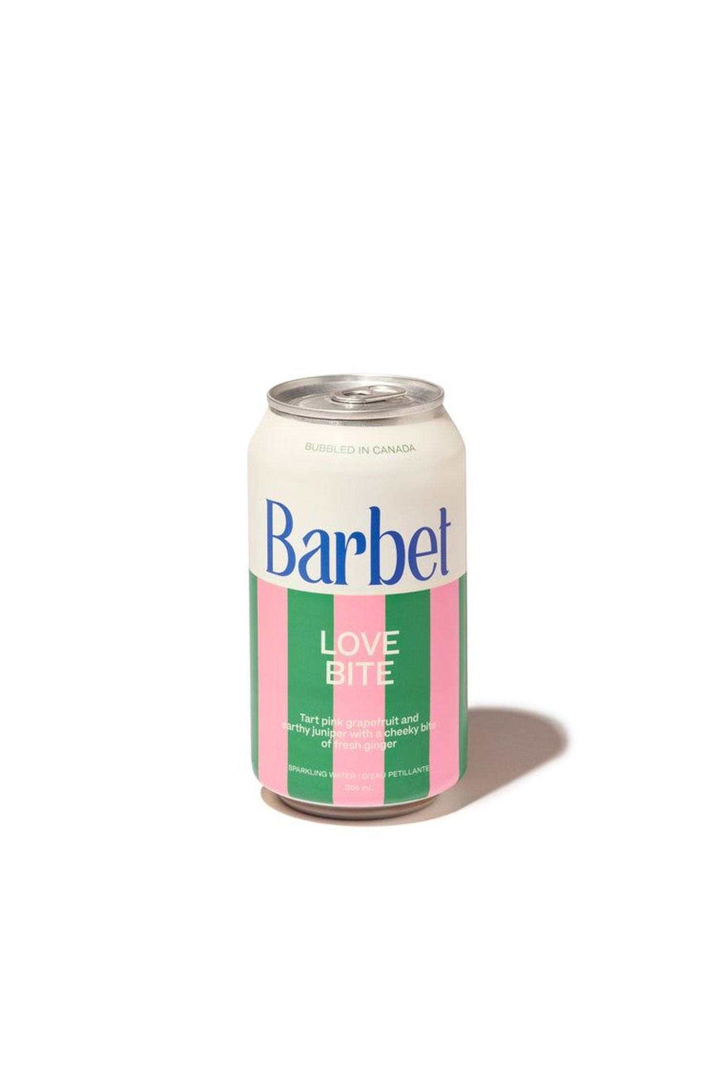 Barbet Sparkling Water Love Bite (Pink Grapefruit, Ginger and Juniper)