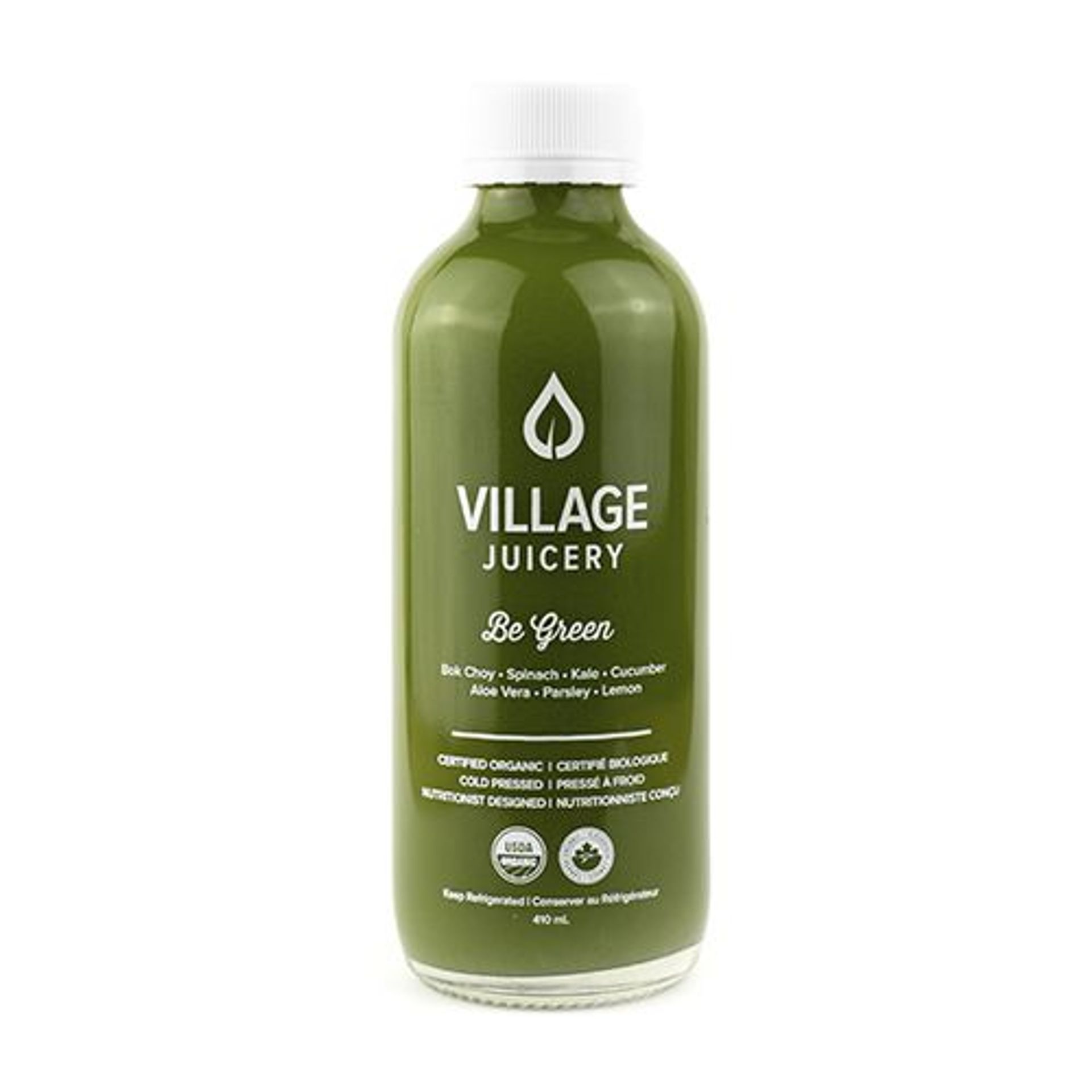 VILLAGE JUICERY Be Green