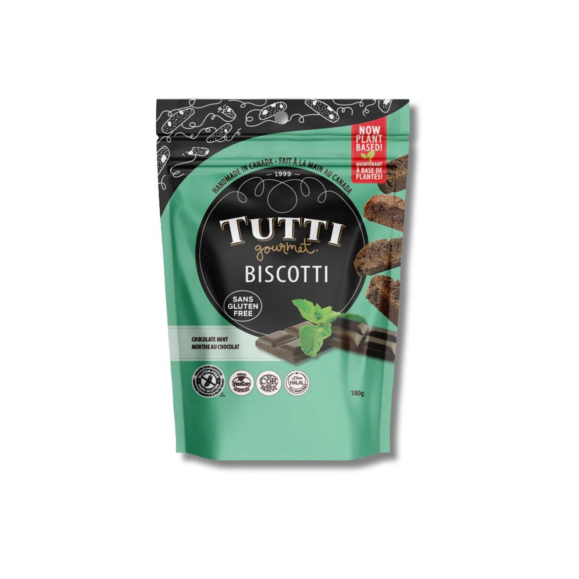 Tutti Chocolate Mint Biscotti