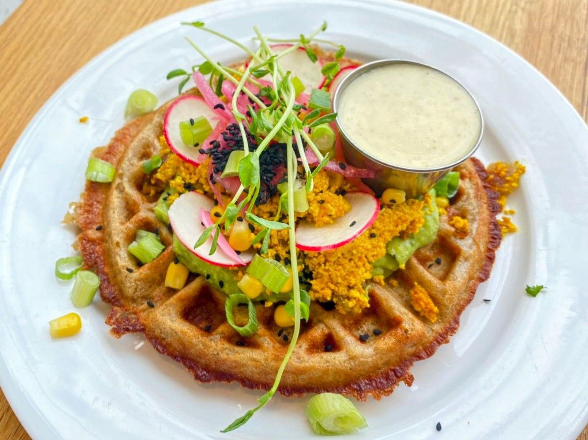 Savoury Waffle