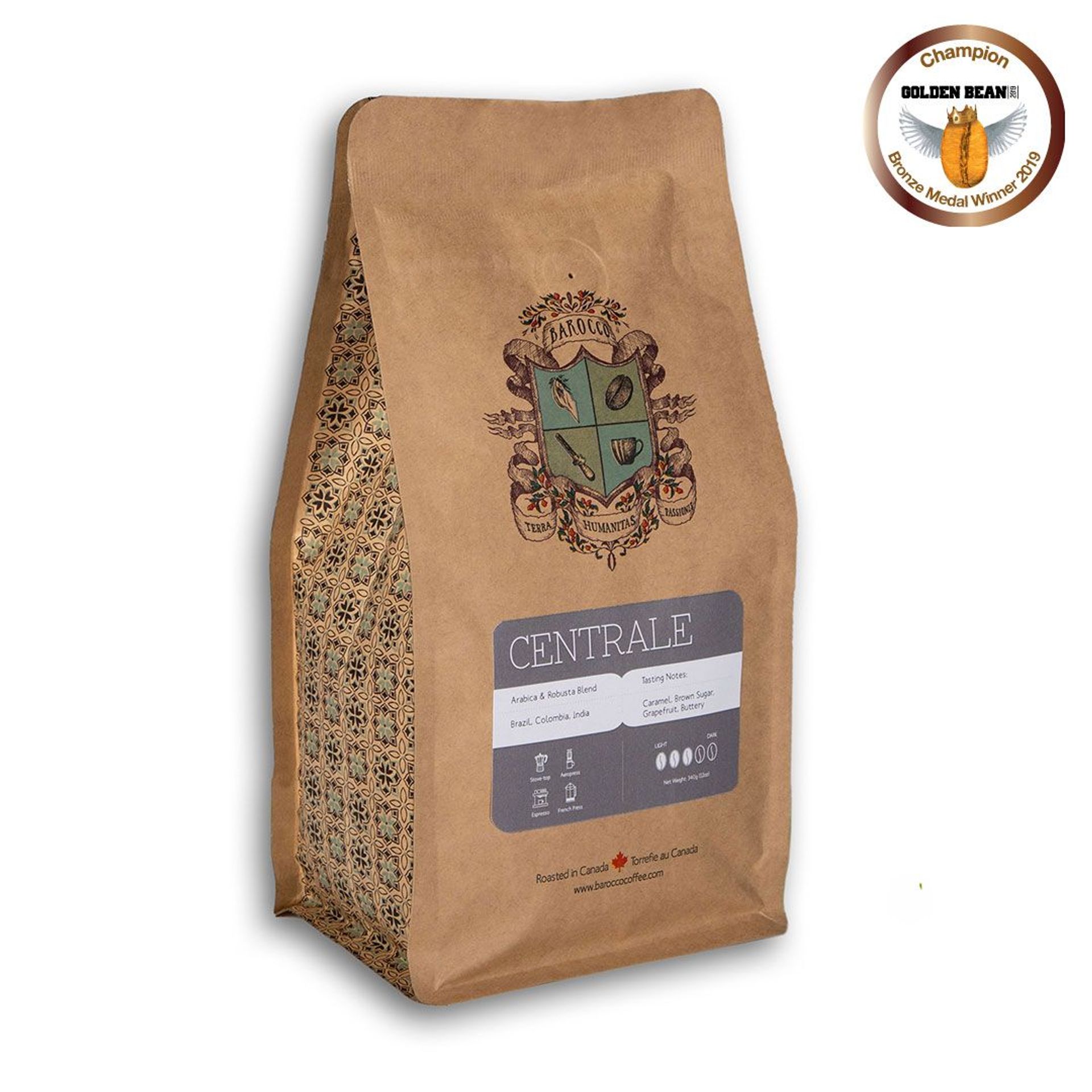 Coffee 340g Beans - Centrale