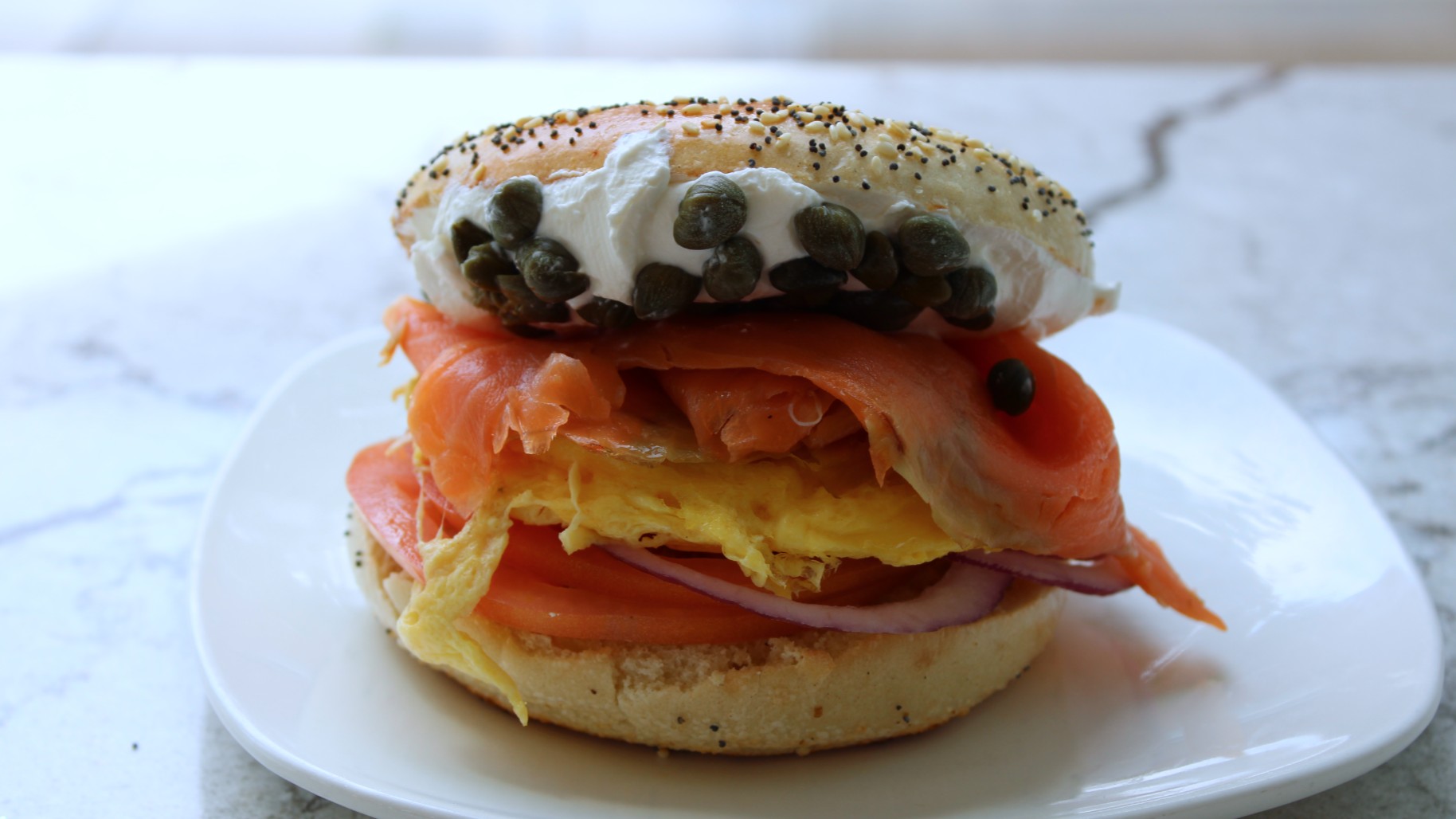 Big New Yorker Breakfast Bagel