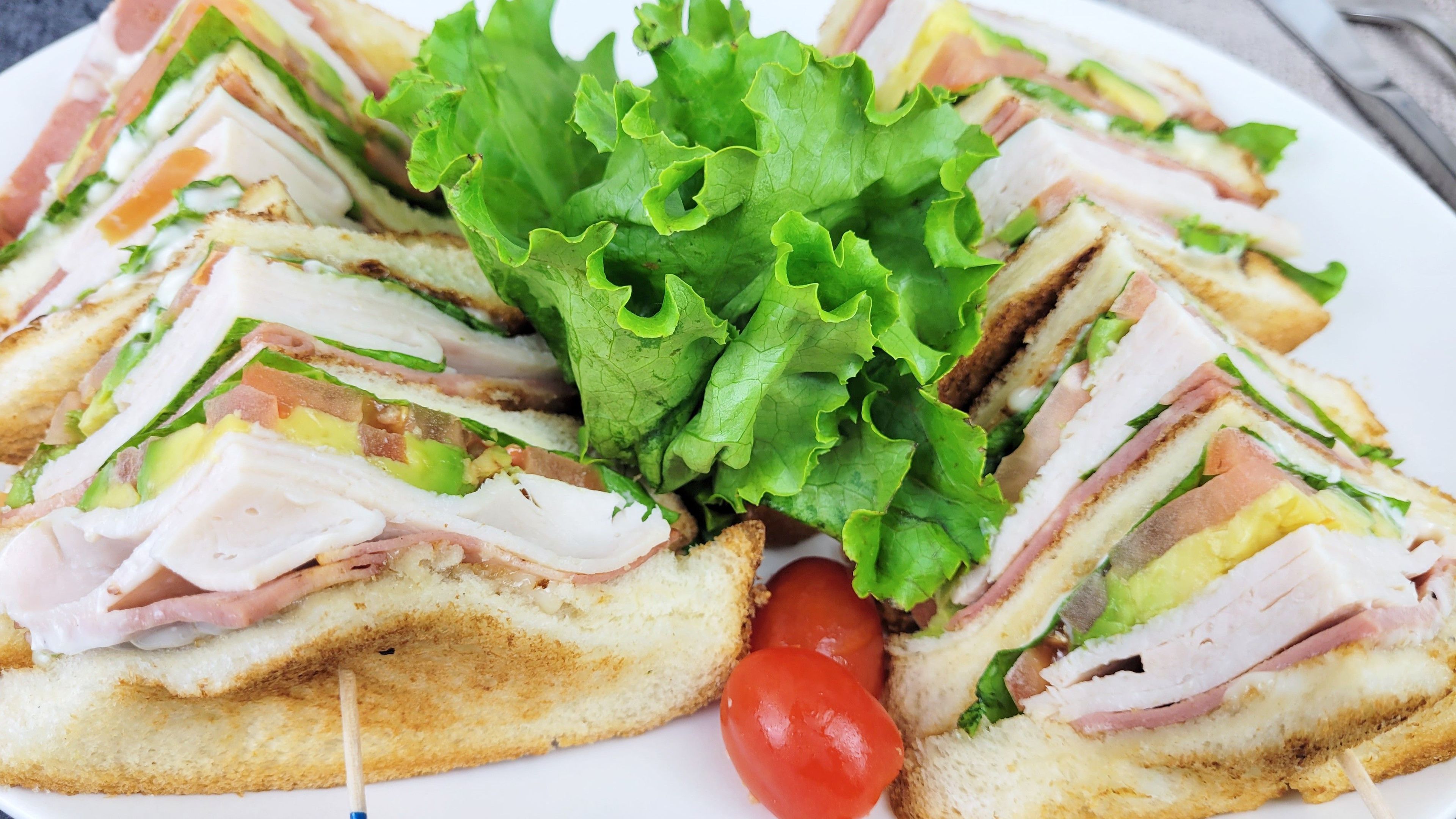 Triple Decker Turkey Club