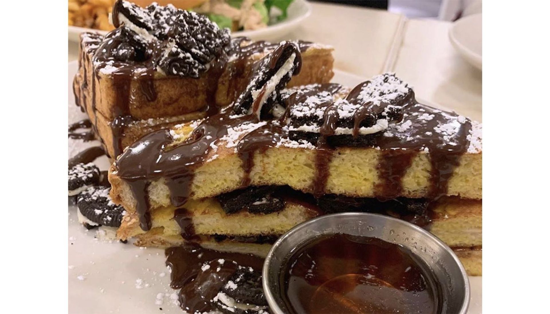 Nutella Oreo French Toast