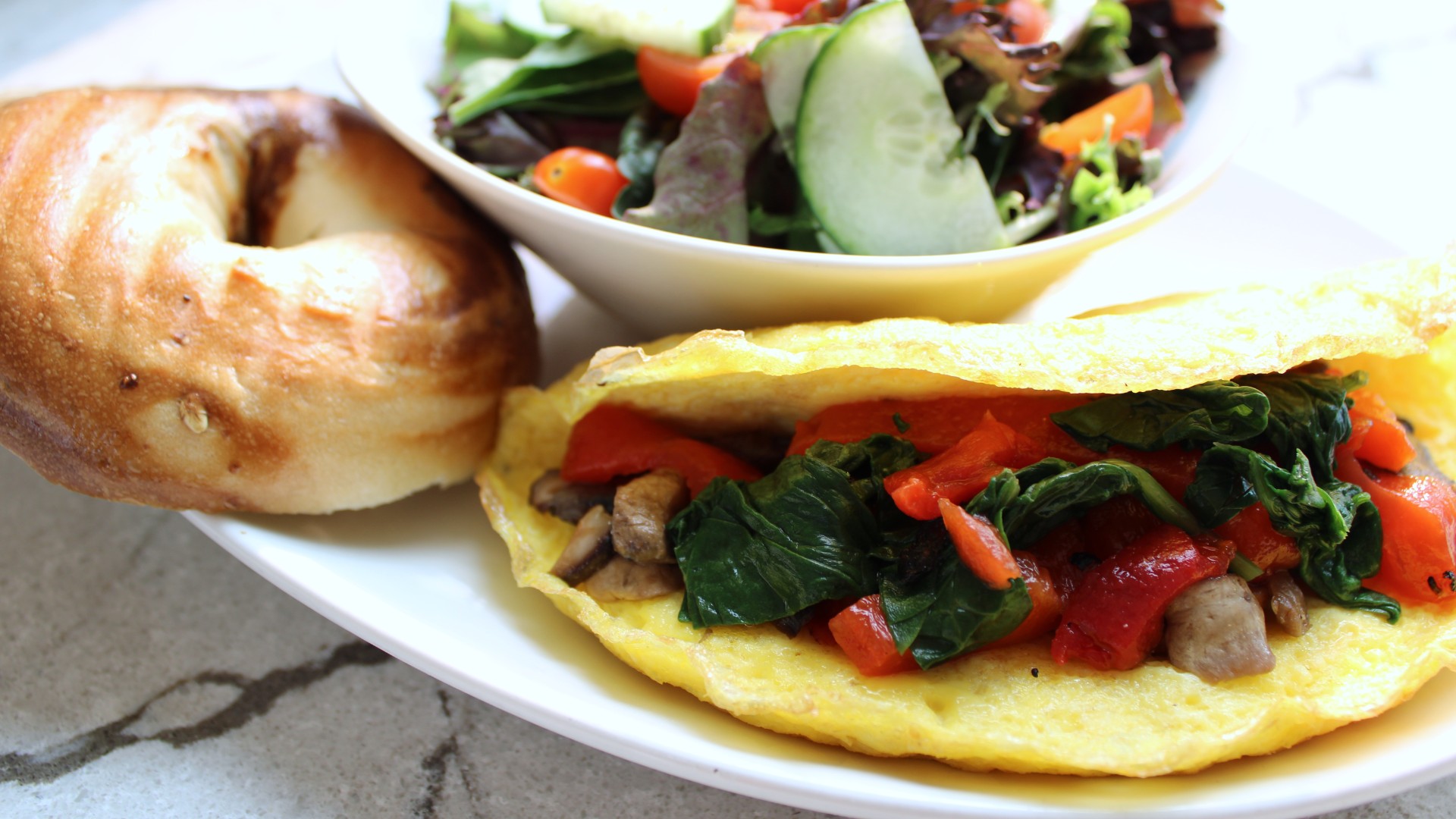 Vegetarian Omelette