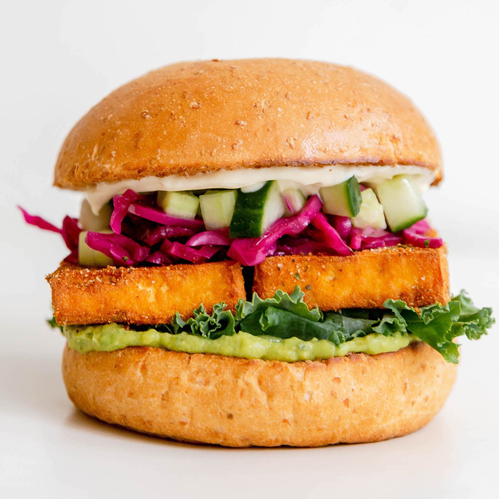 Chicken Fried Tofu Sandwich