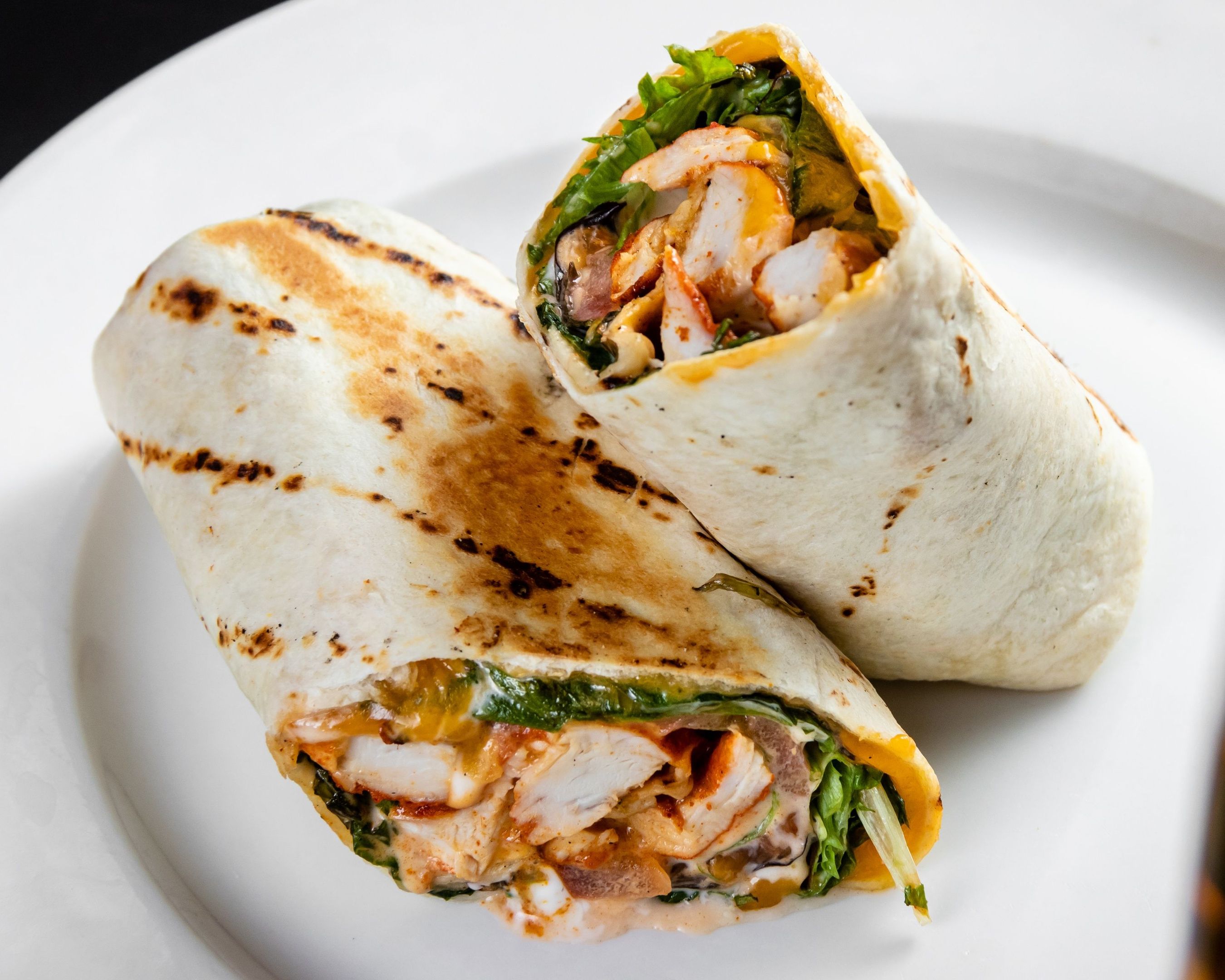 Cajun Chicken Wrap