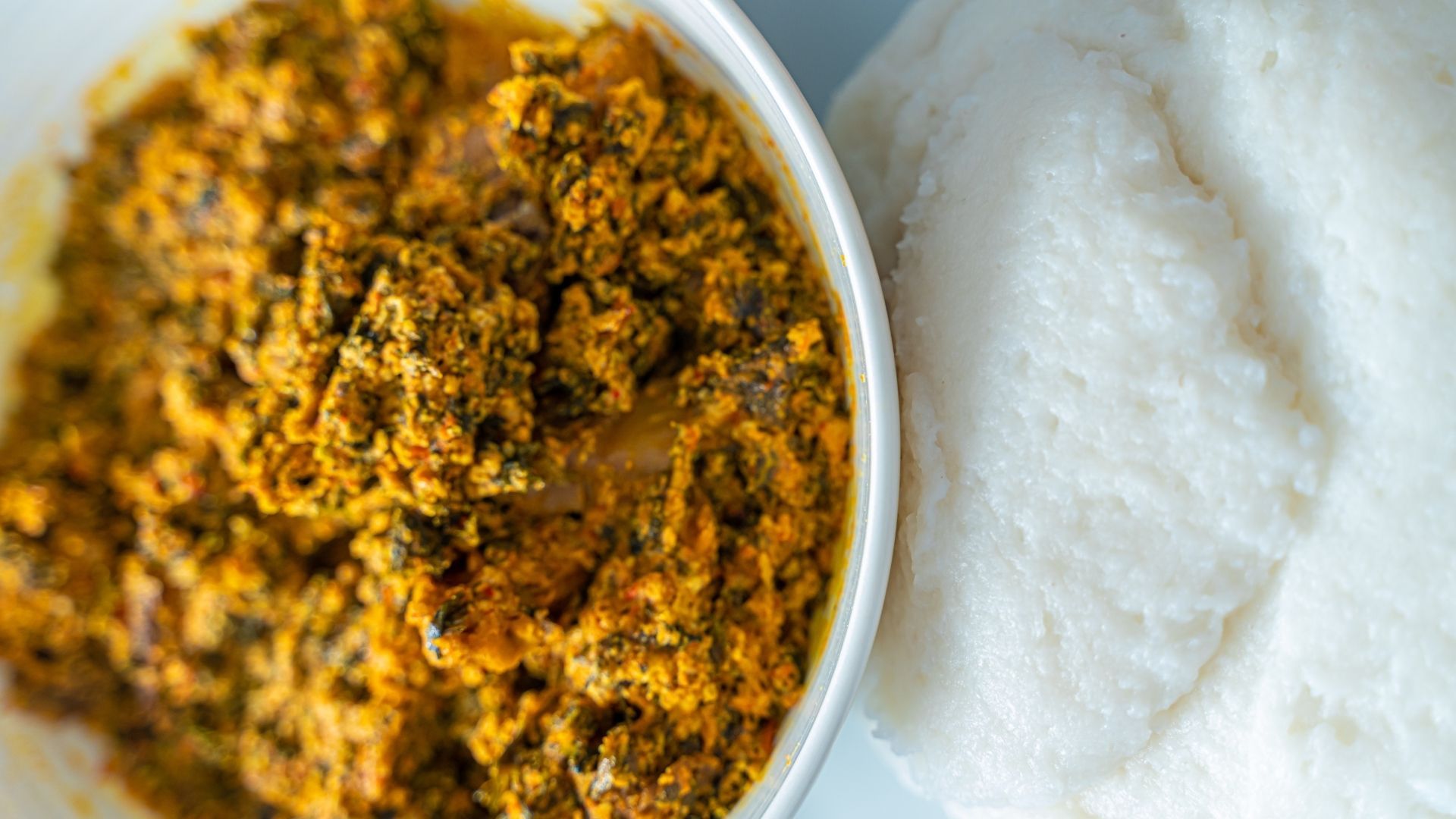 EBA + EGUSI + ASSORTED MEAT