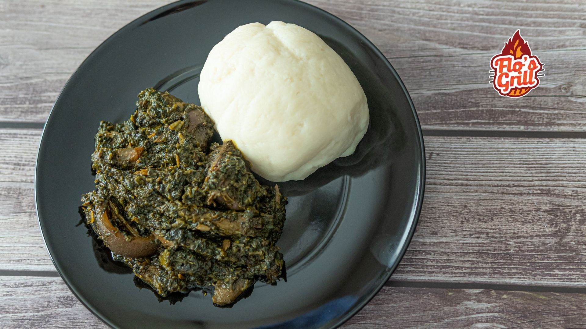 POUNDO + EFO RIRO + ASSORTED MEAT