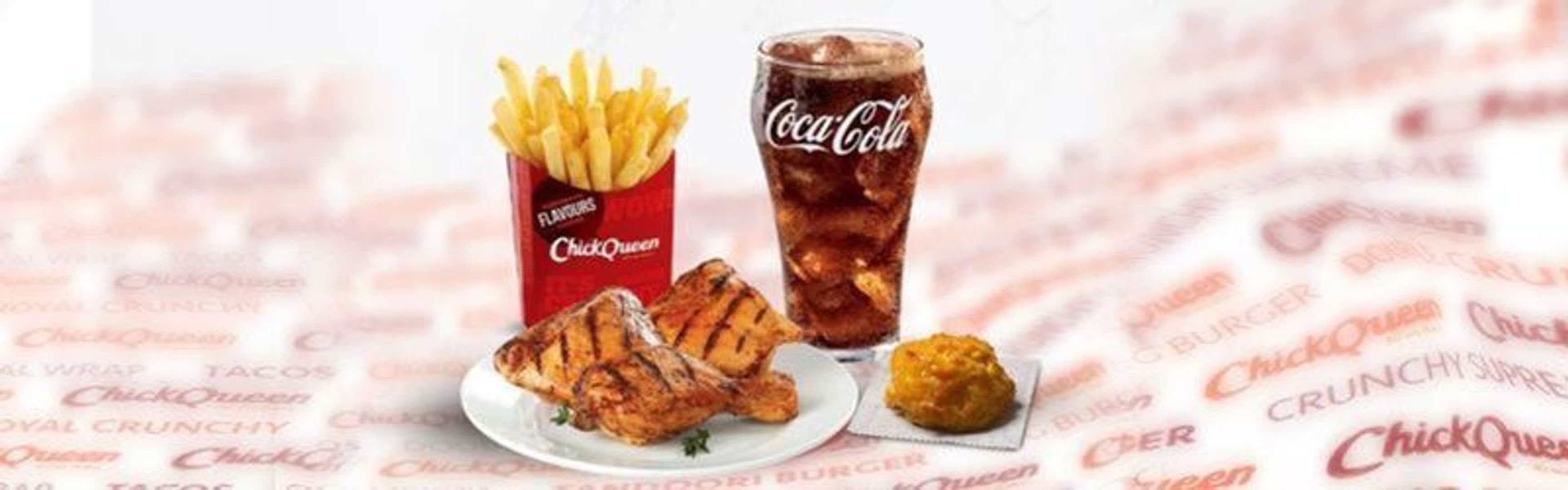 3 Pcs Grilled Chicken Combo ( Includes one side, biscuit, and drink)