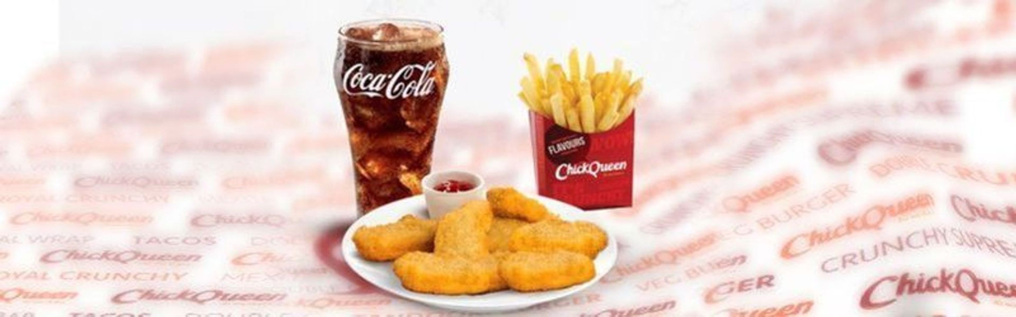 6 Chicken Nuggets Combo  ( Includes one side, dipping sauce and drink)