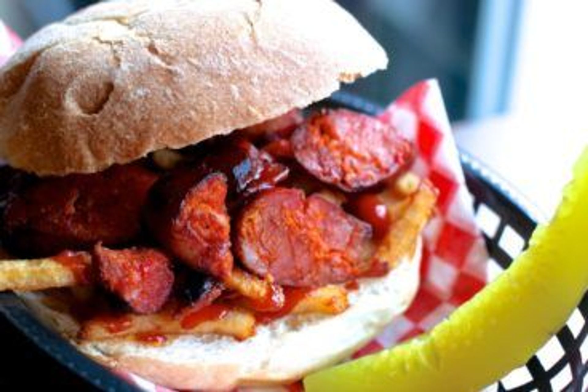 Chorizo Sausage Sandwich