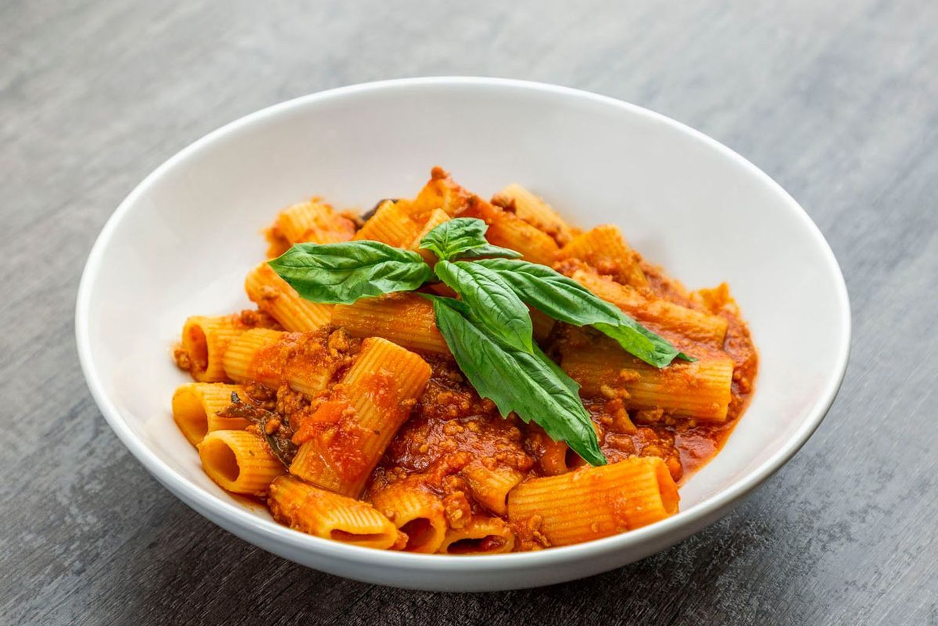 Rigatoni Bolognese 