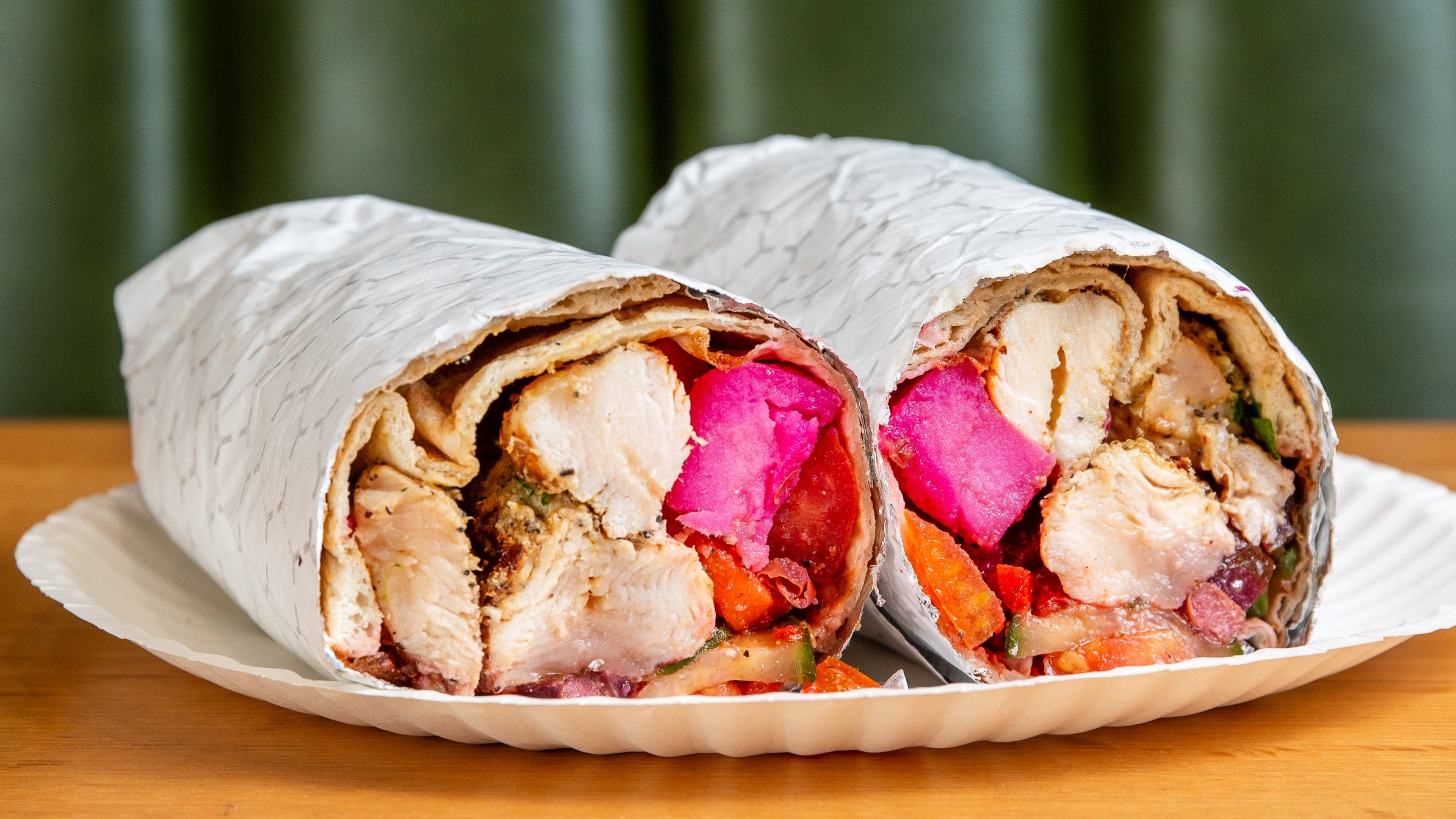 Grilled Chicken Laffa