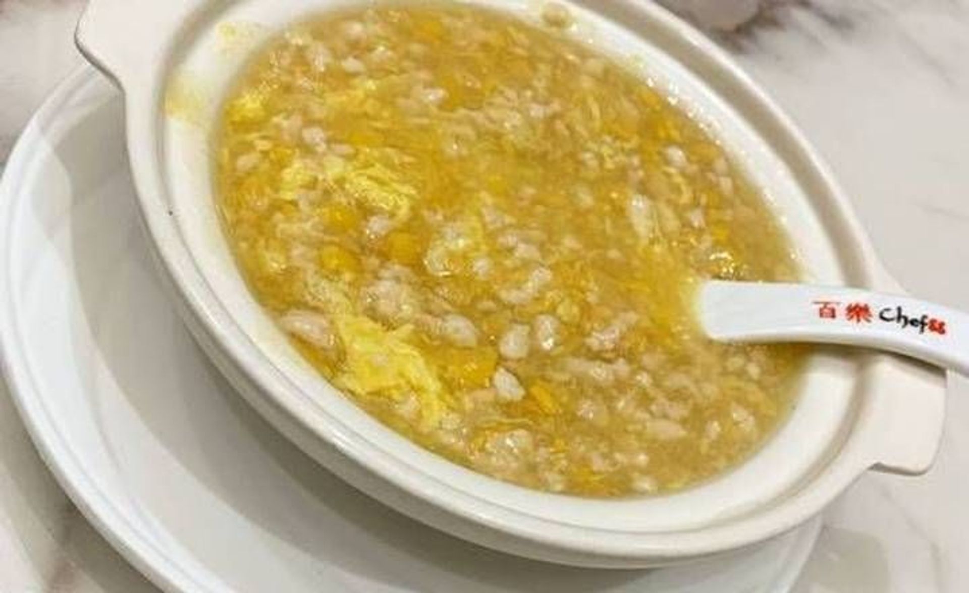 粟米魚肚羹 , Sweet Corn & Fish Maw Soup (Single) C11