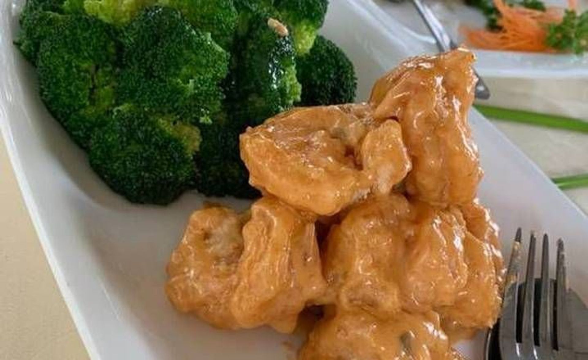 千島明蝦球 , Deep Fried Prawns w/ Thousand Island Dressing E20