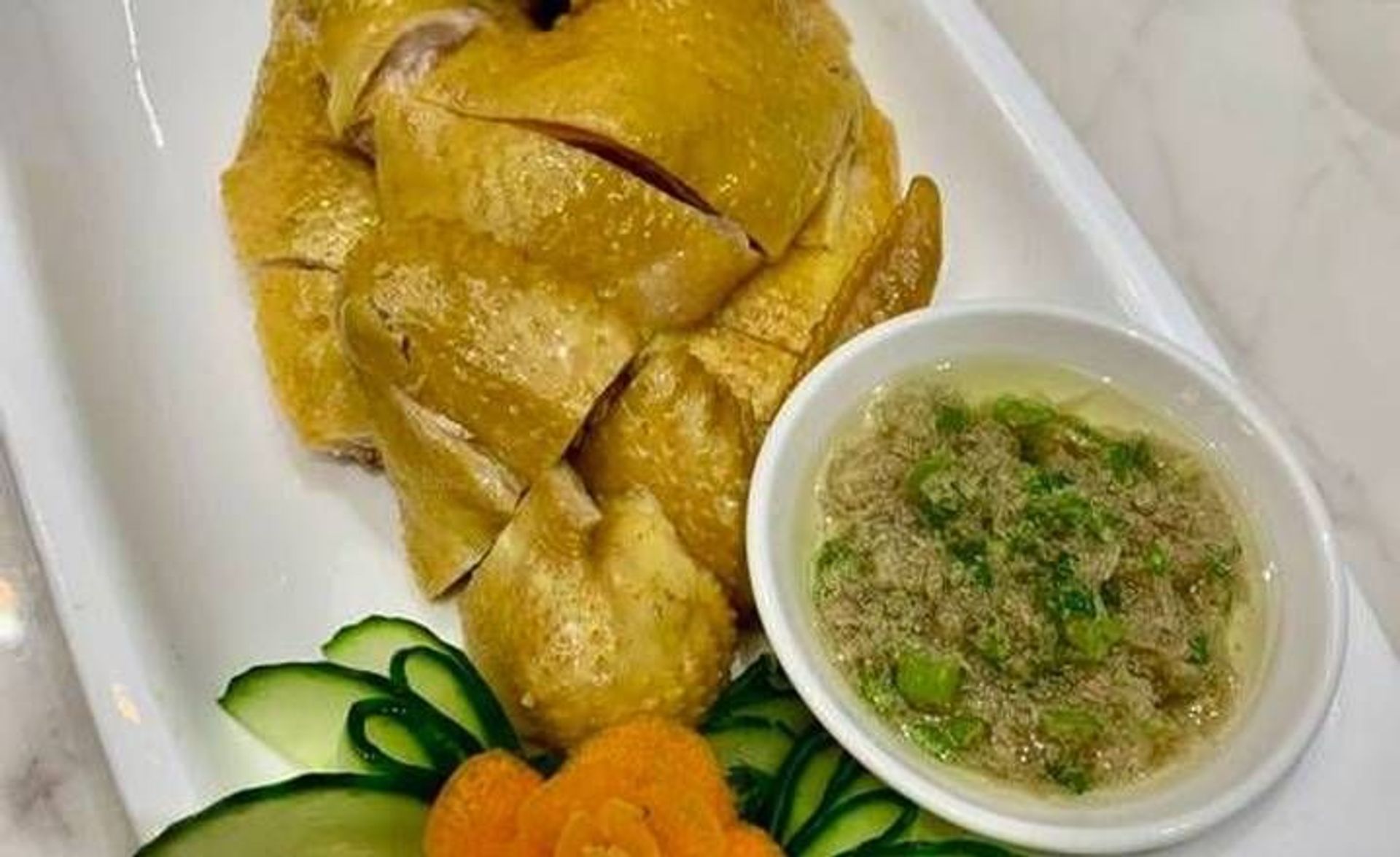 貴妃走地雞 , Steamed Chicken (Half) G5