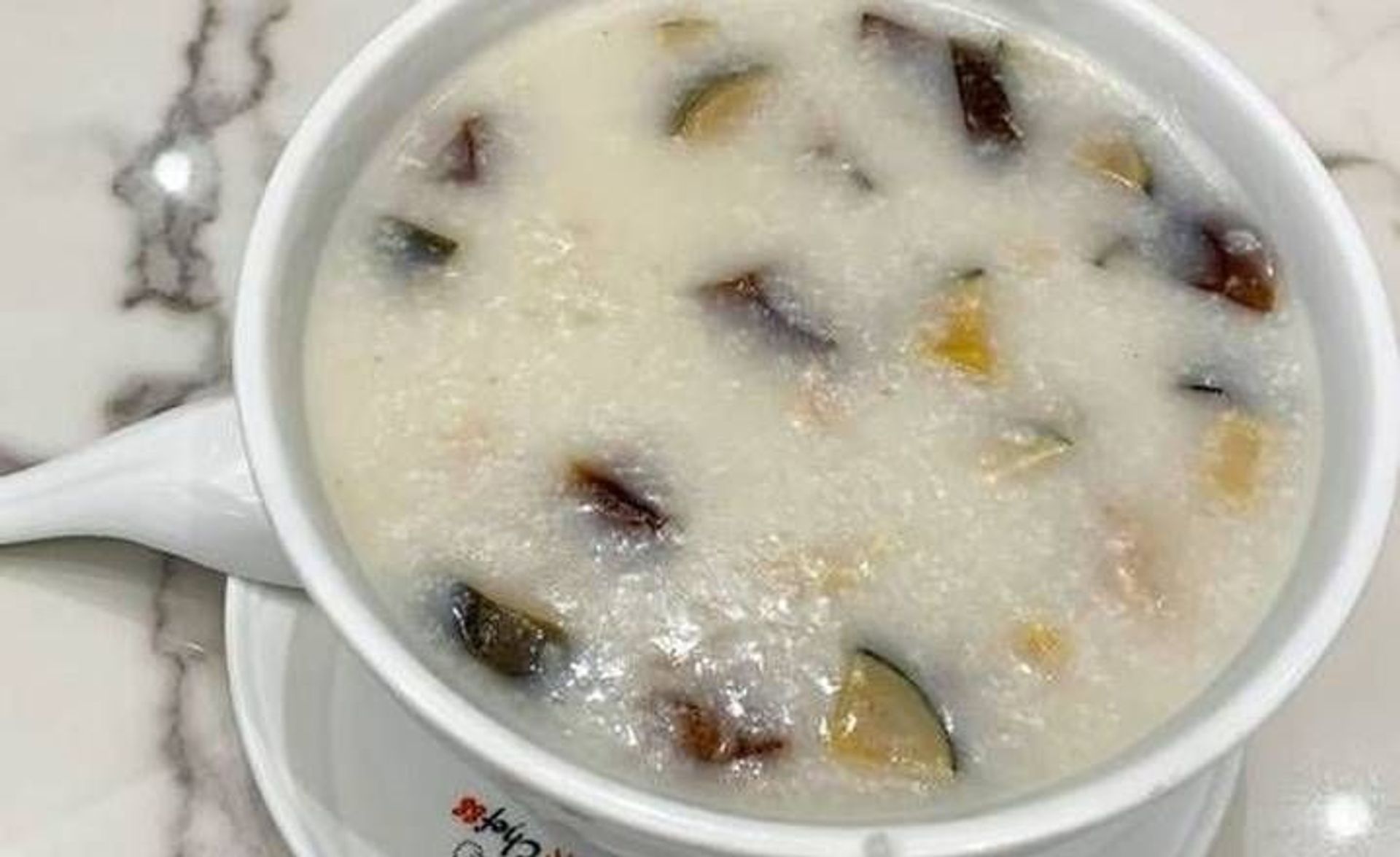 皮蛋瘦肉粥, Pork & Preserved Egg Congee L30