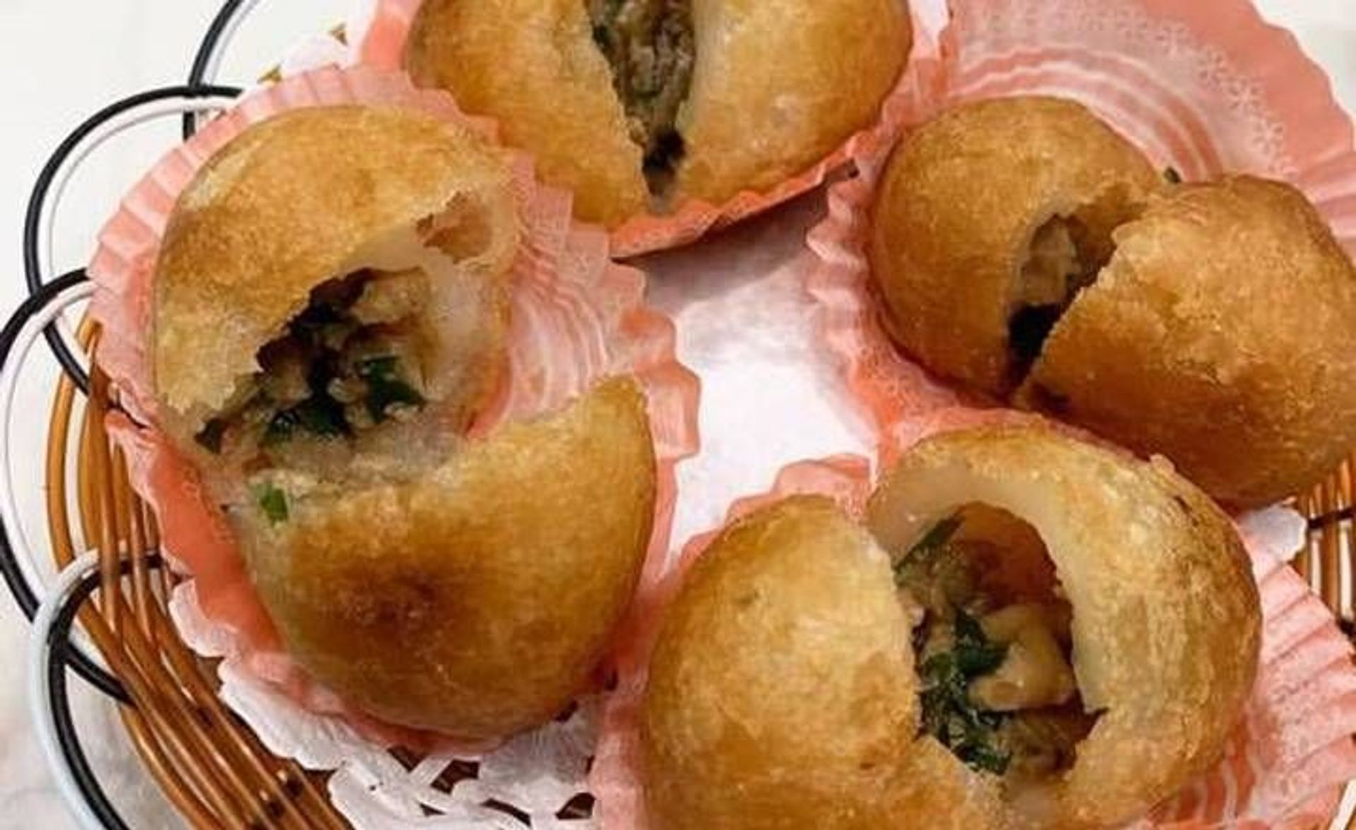 金珠鹹水角, Deep Fried Savory Dumpling M37