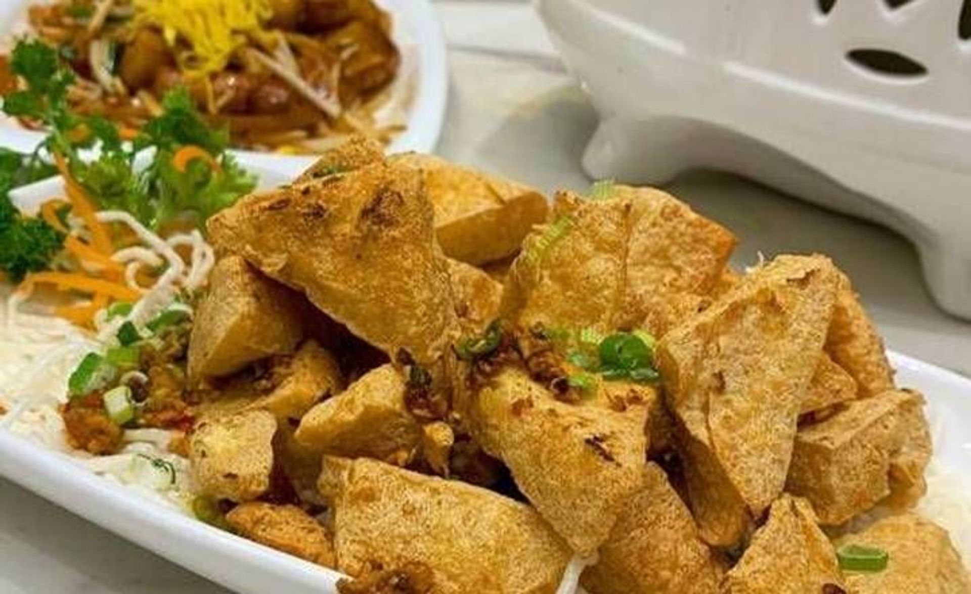 椒鹽豆腐角, Deep Fried Tofu w/ Spicy Salt J63