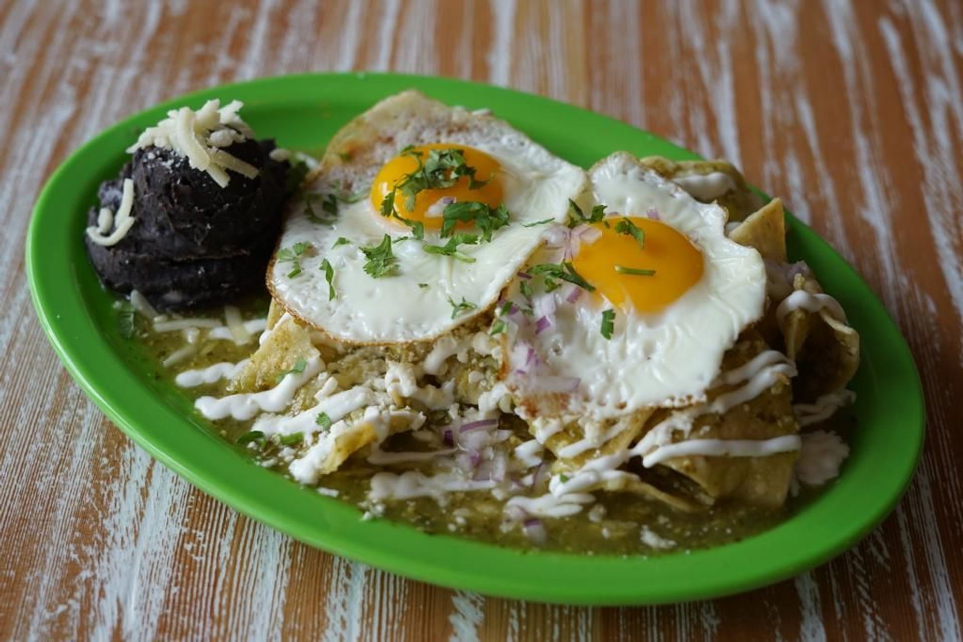 Chilaquiles Con Huevo