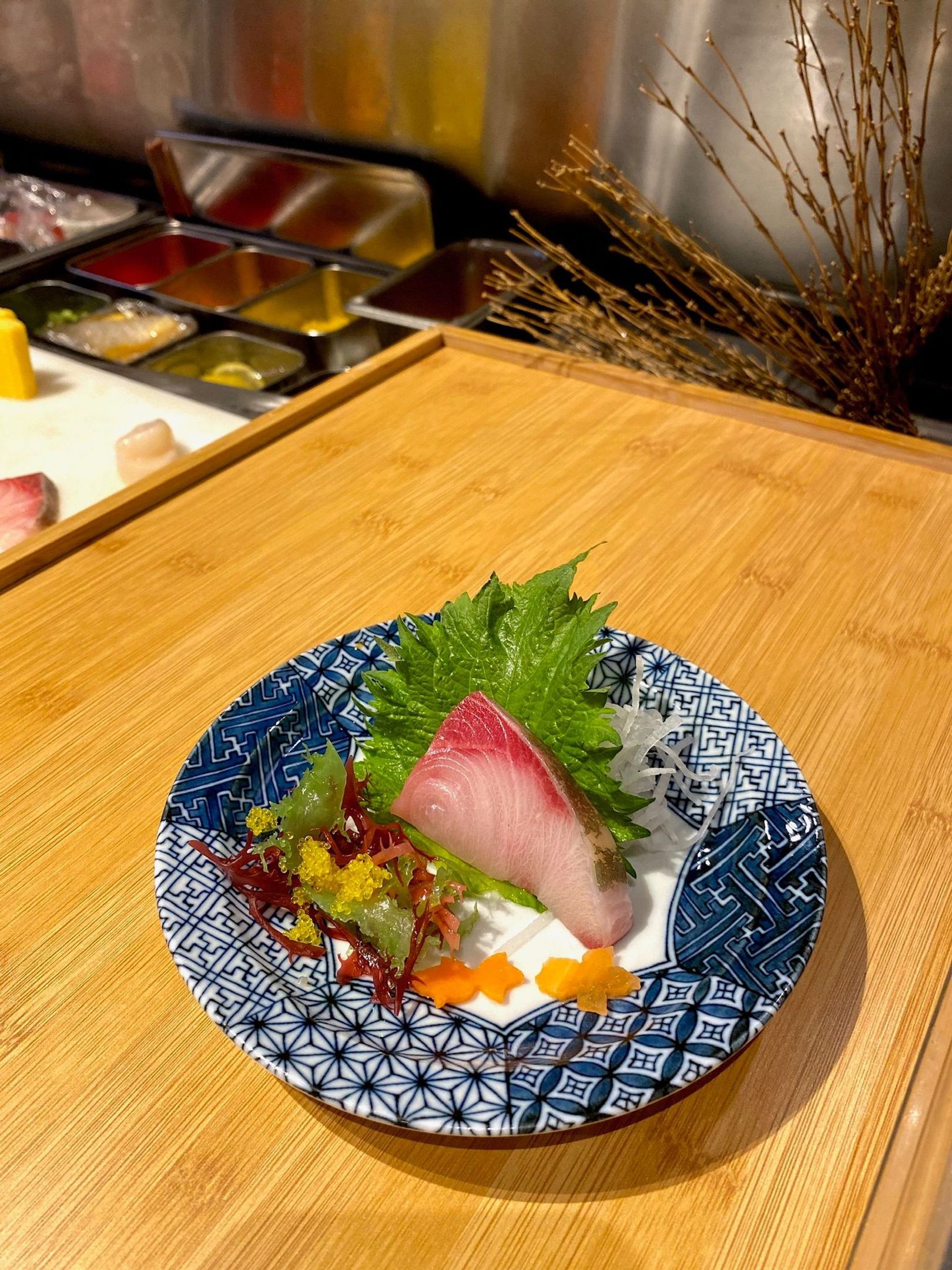 3 pc Yellowtail Sashimi