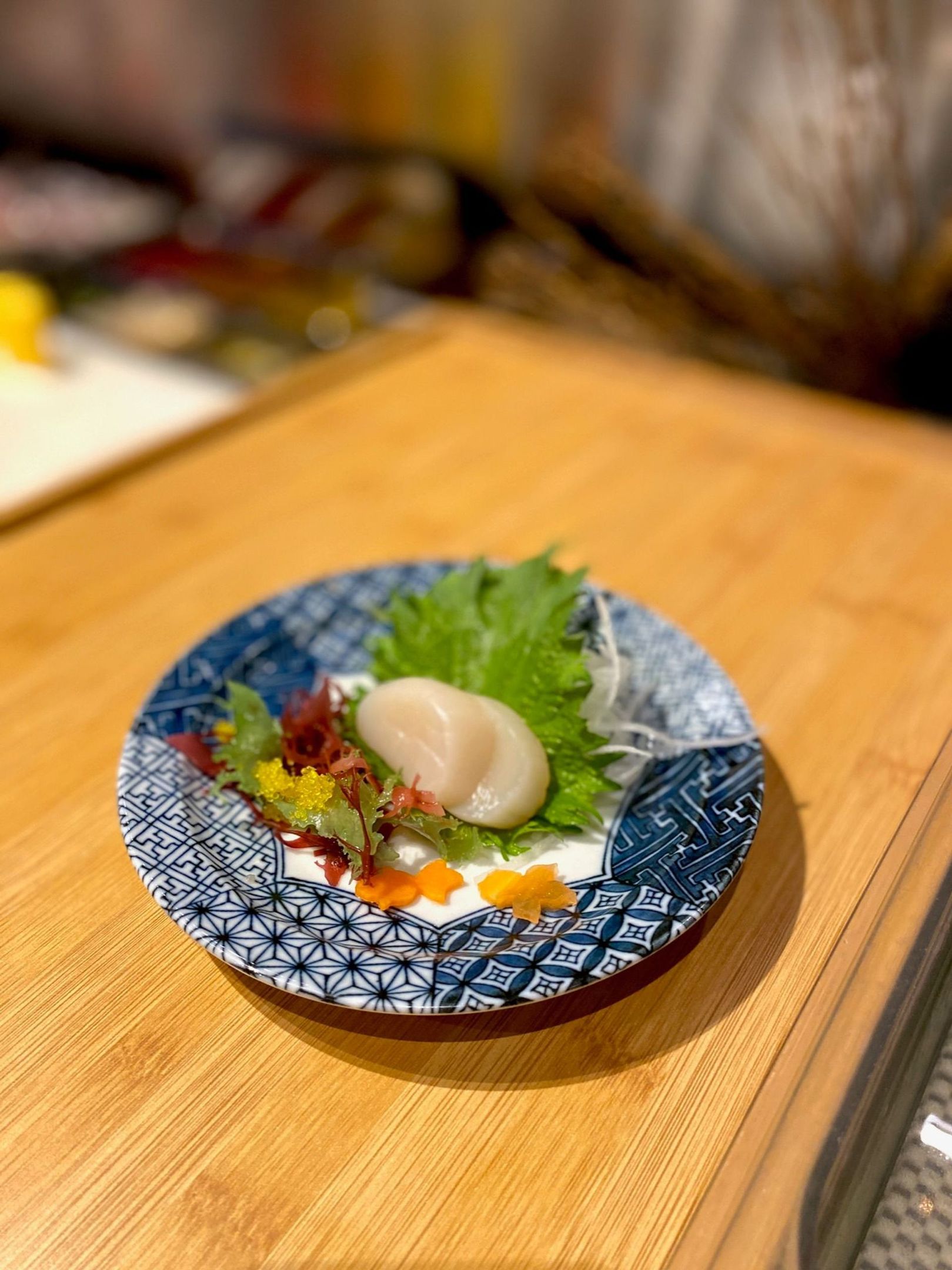 3 pc Scallop Sashimi