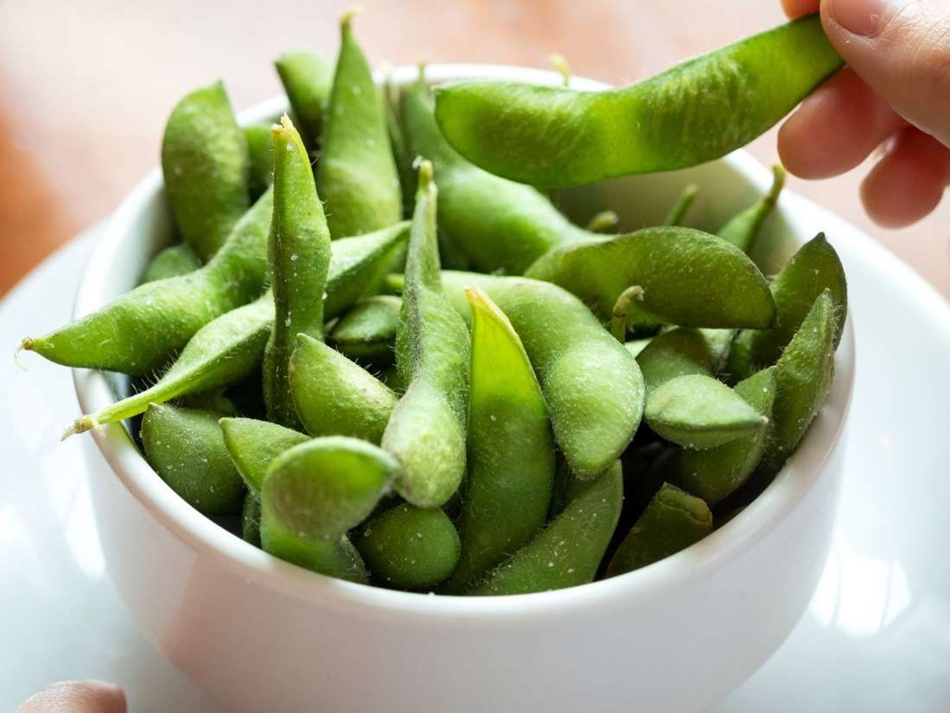 Steamed Truffle Edamame