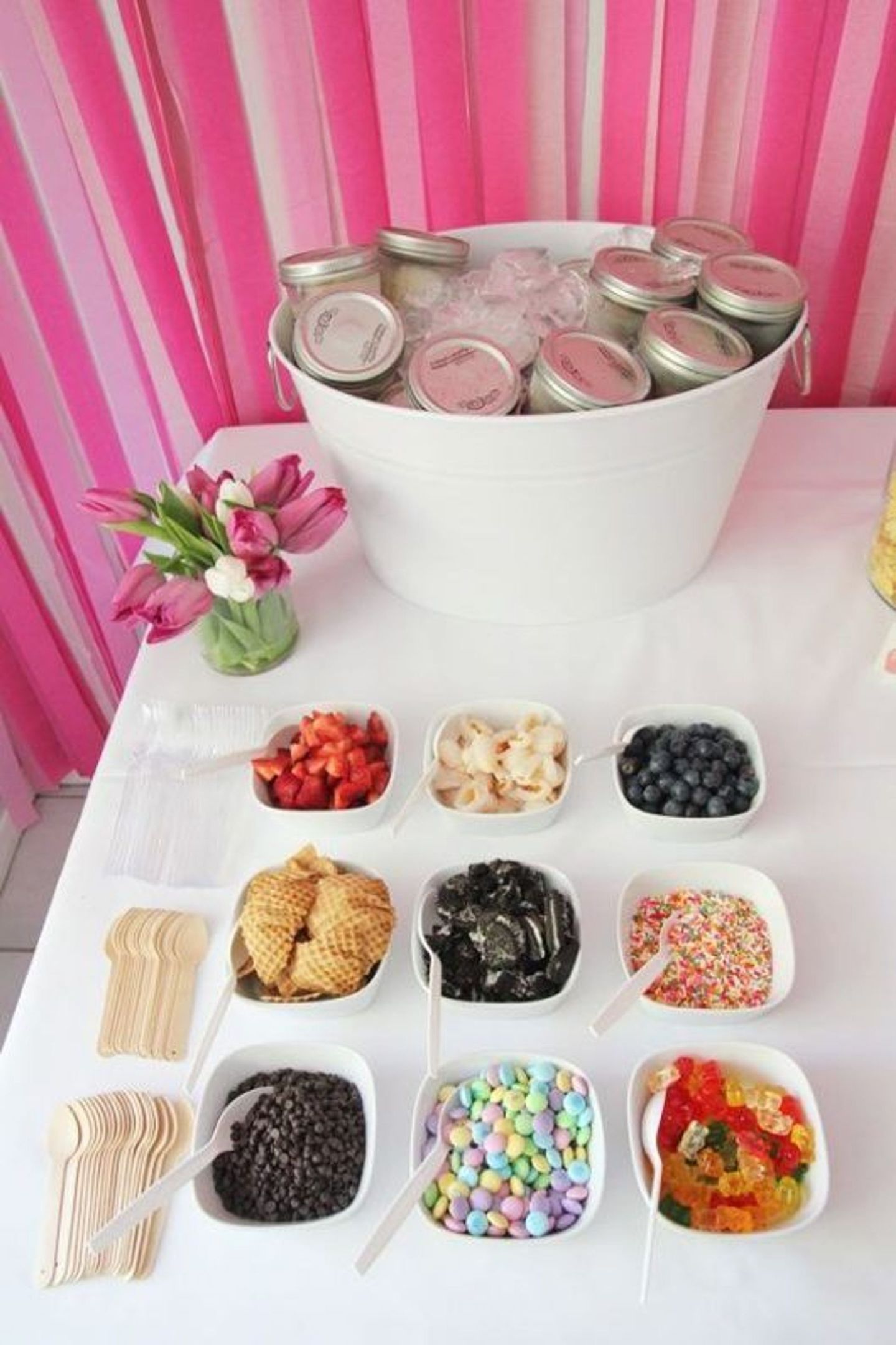 At Home Sundae Bar