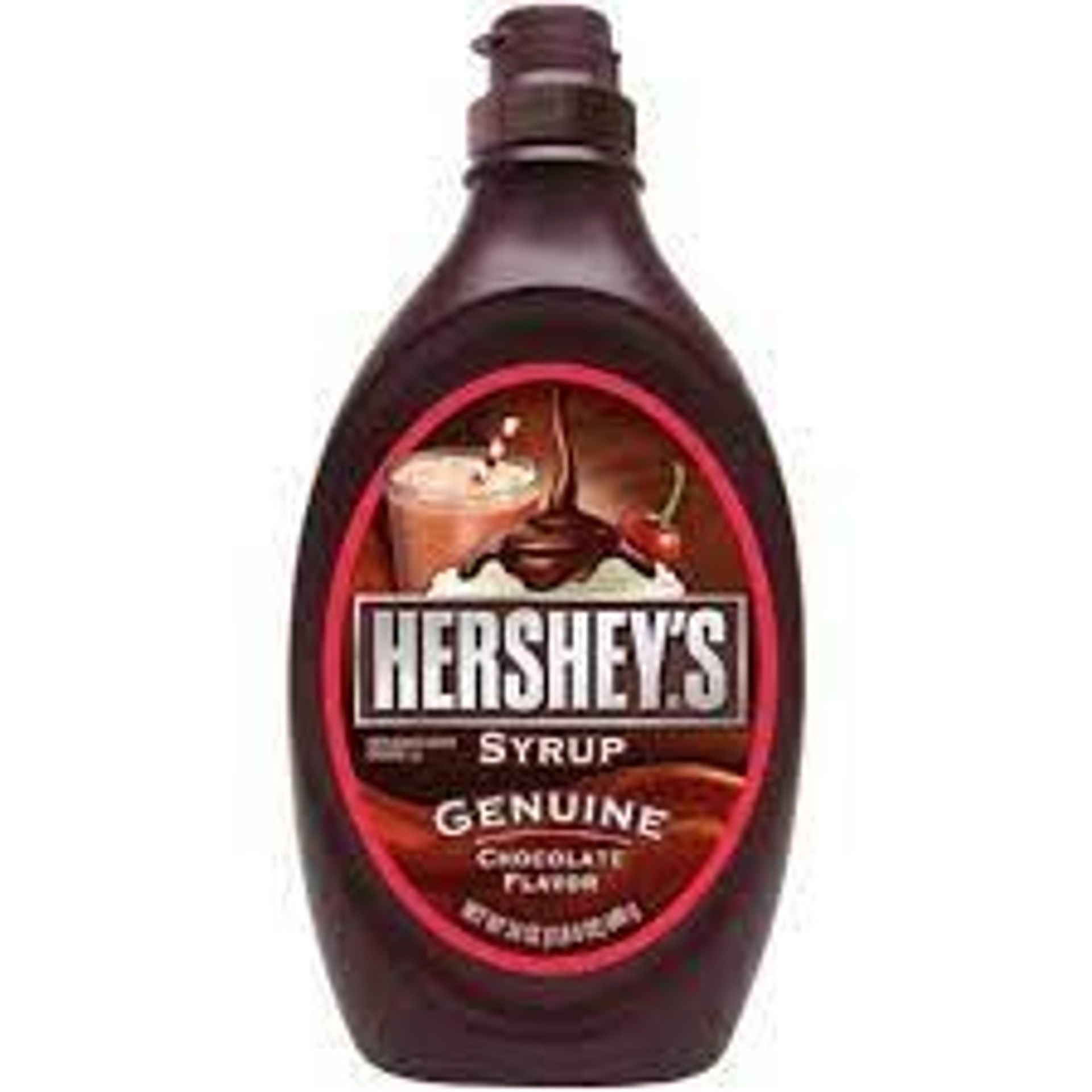 Chocolate Syrup Bottle