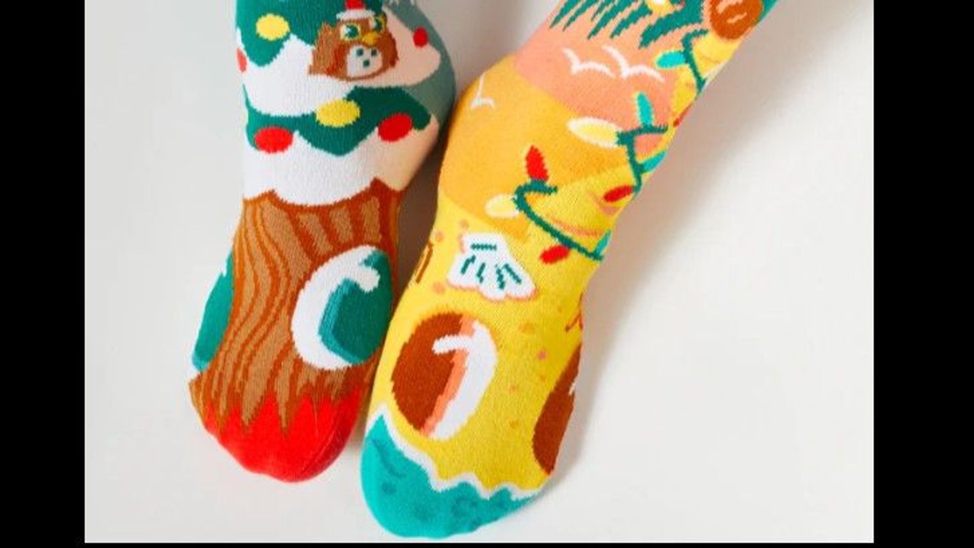 Socks -  Nate Bear Christmas Socks